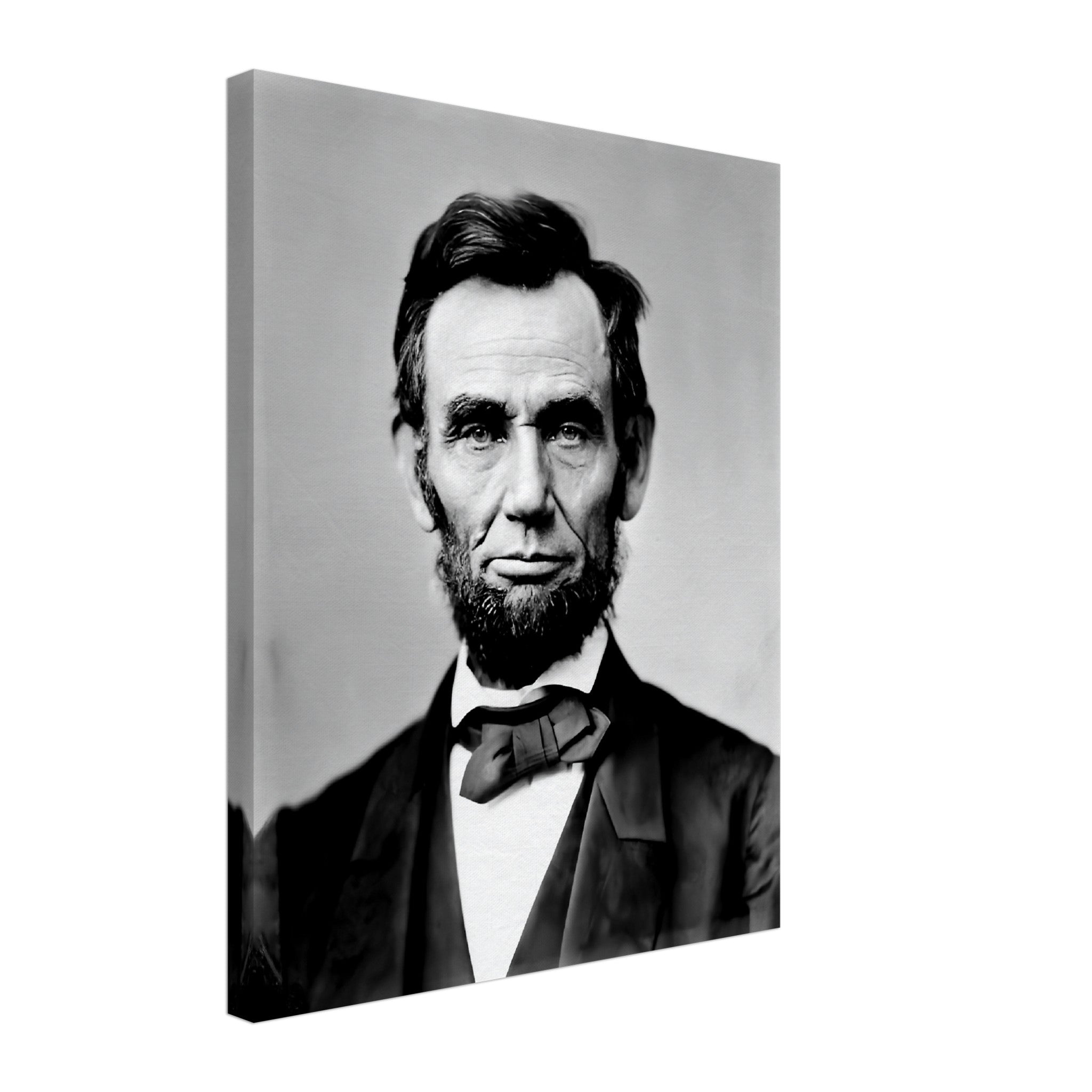Abraham Lincoln Canvas Print, 16th President Of Usa, Vintage Photo Portrait - Abraham Lincoln Canvas - WallArtPrints4U