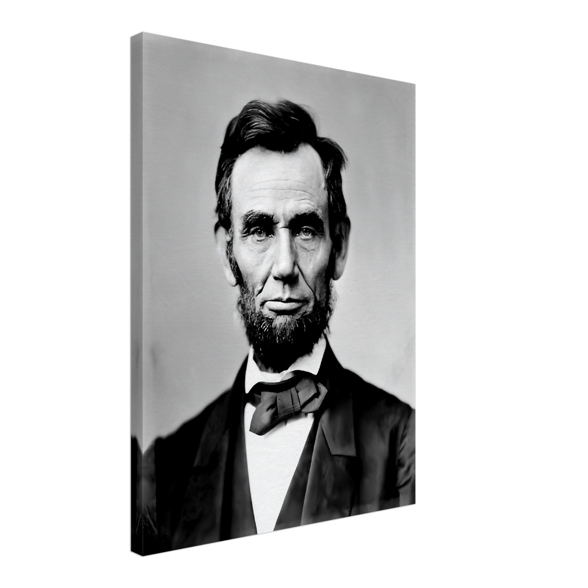 Abraham Lincoln Canvas Print, 16th President Of Usa, Vintage Photo Portrait - Abraham Lincoln Canvas - WallArtPrints4U