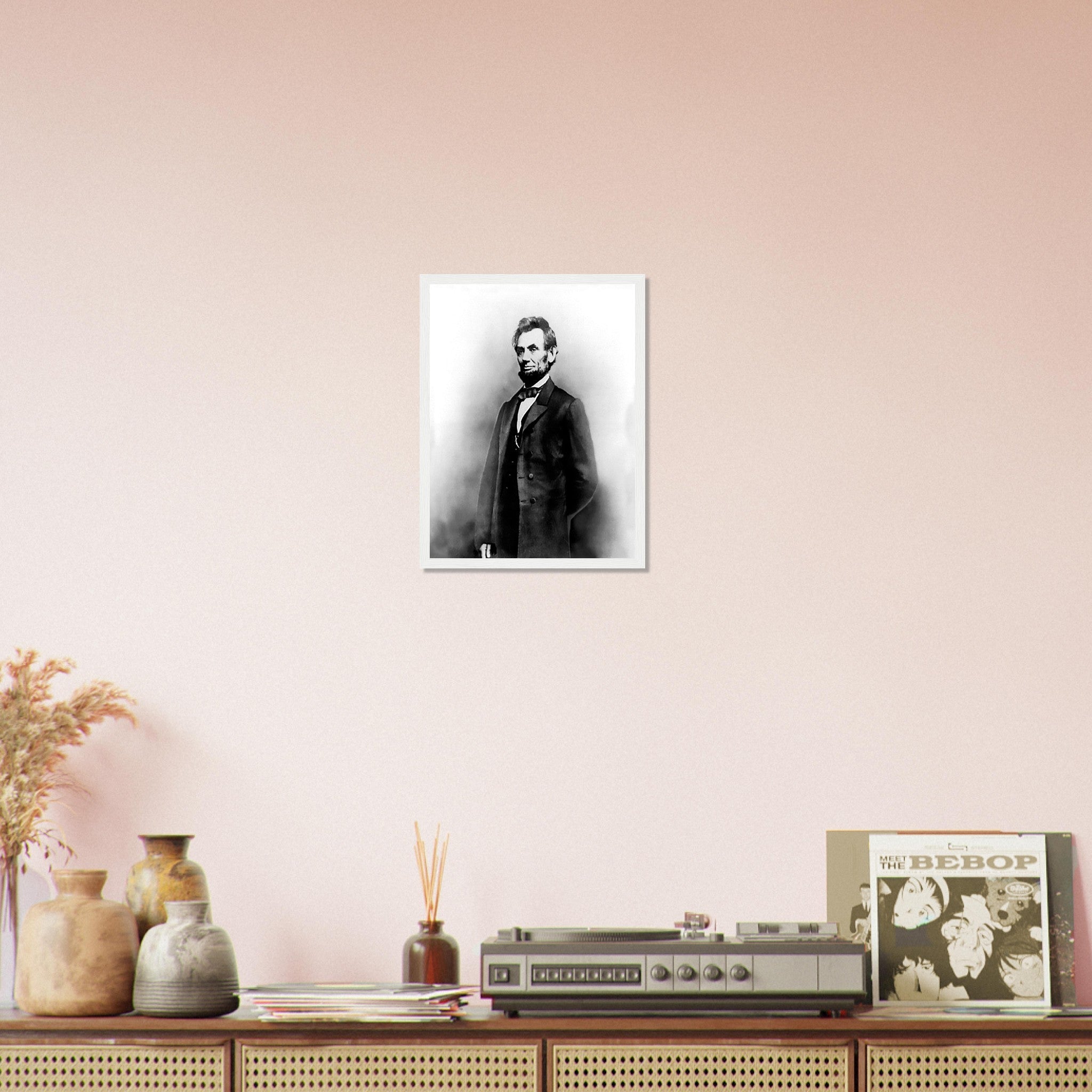 Abraham Lincoln Framed, Abolished Slavery, Vintage Photo - Abraham Lincoln Framed Print - 16th President - WallArtPrints4U