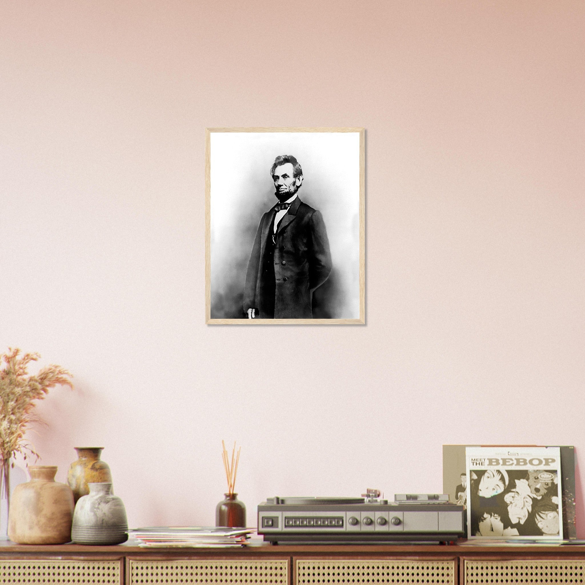 Abraham Lincoln Framed, Abolished Slavery, Vintage Photo - Abraham Lincoln Framed Print - 16th President - WallArtPrints4U