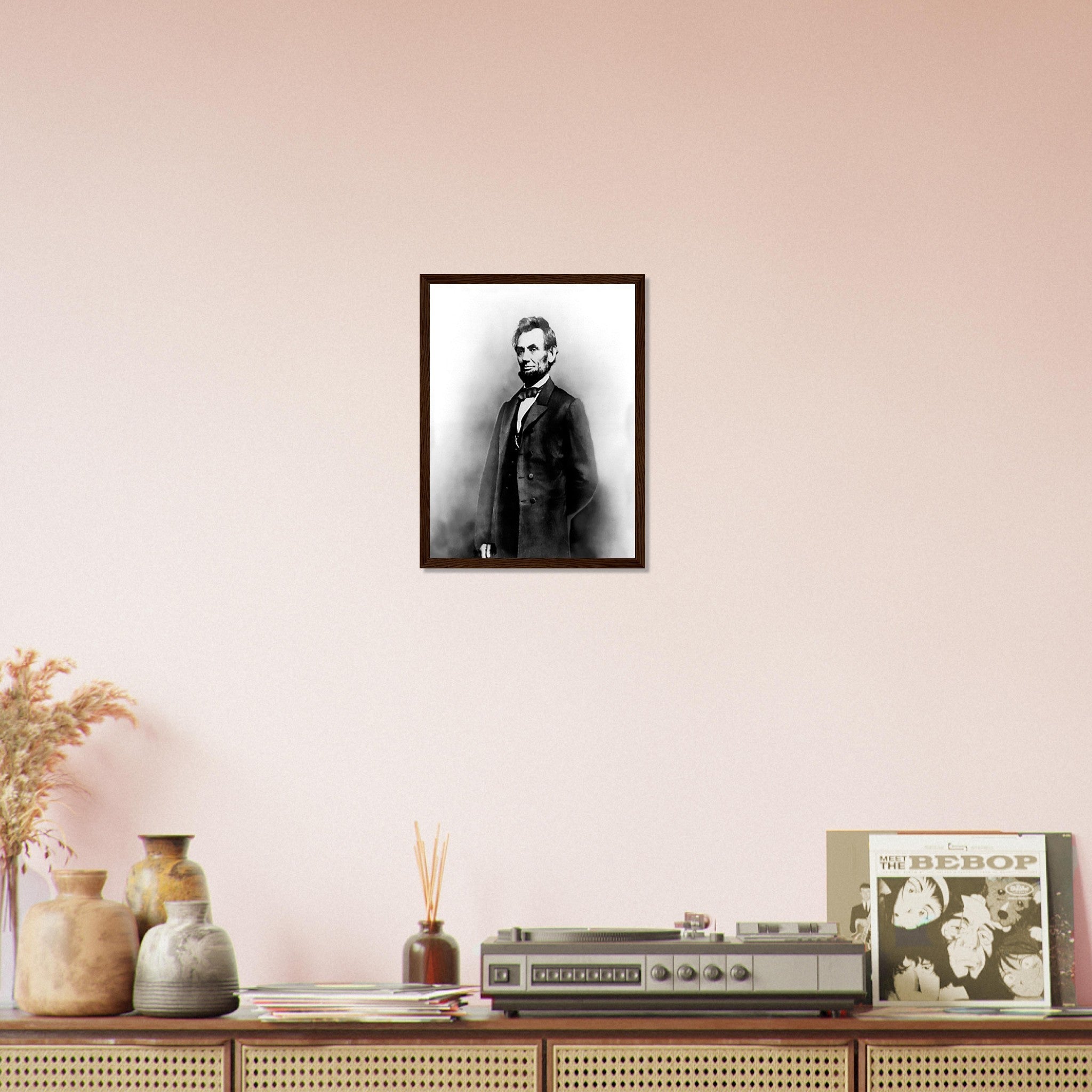 Abraham Lincoln Framed, Abolished Slavery, Vintage Photo - Abraham Lincoln Framed Print - 16th President - WallArtPrints4U