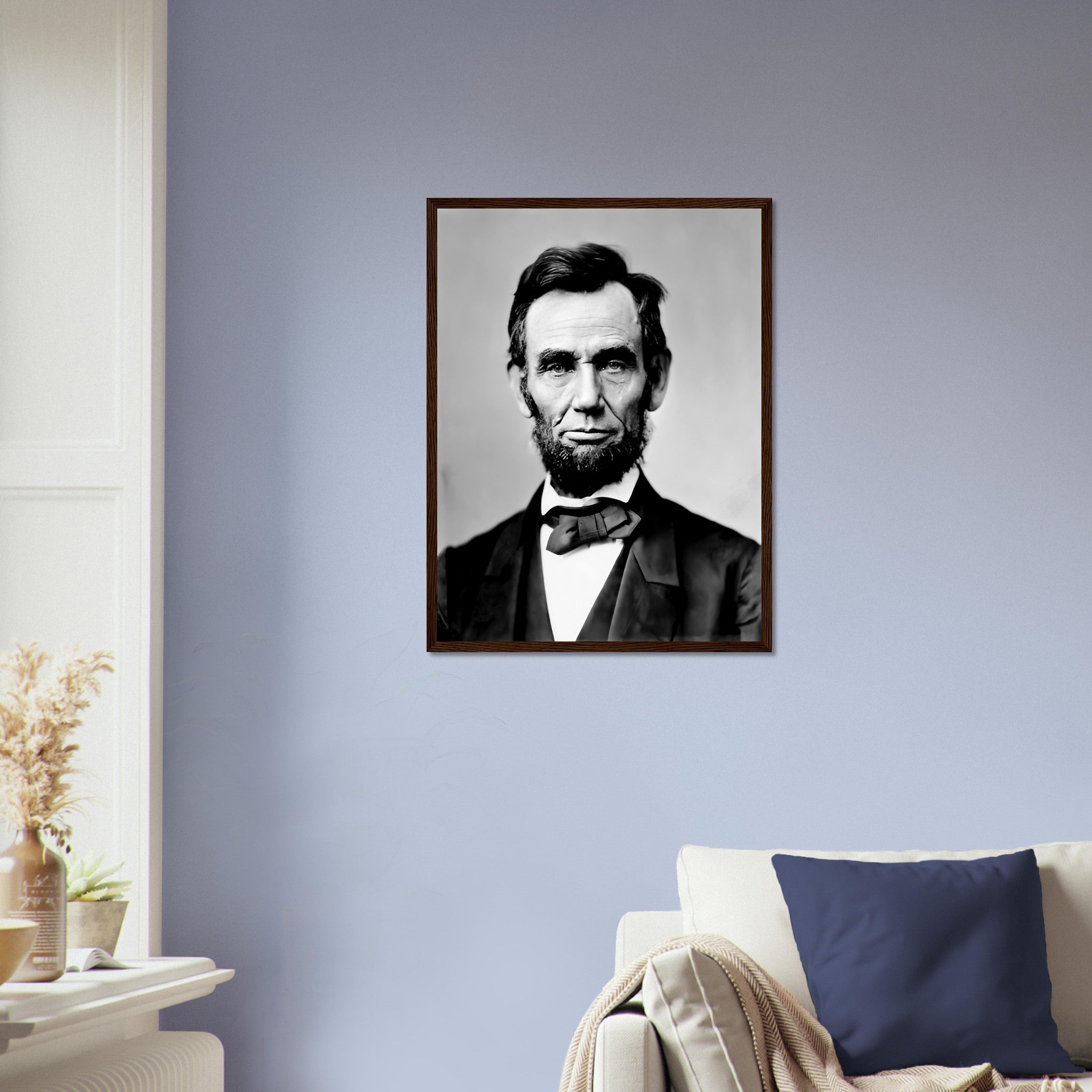 Abraham Lincoln Framed Print, 16th President Of Usa, Vintage Photo Portrait - Abraham Lincoln Framed - WallArtPrints4U