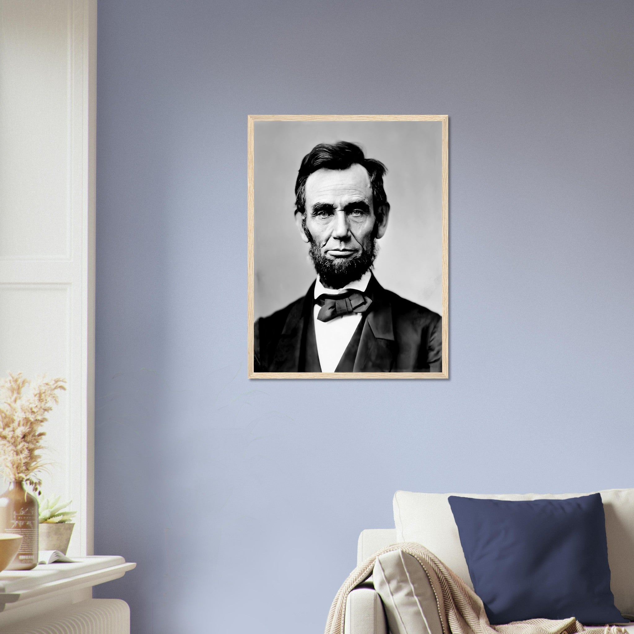 Abraham Lincoln Framed Print, 16th President Of Usa, Vintage Photo Portrait - Abraham Lincoln Framed - WallArtPrints4U