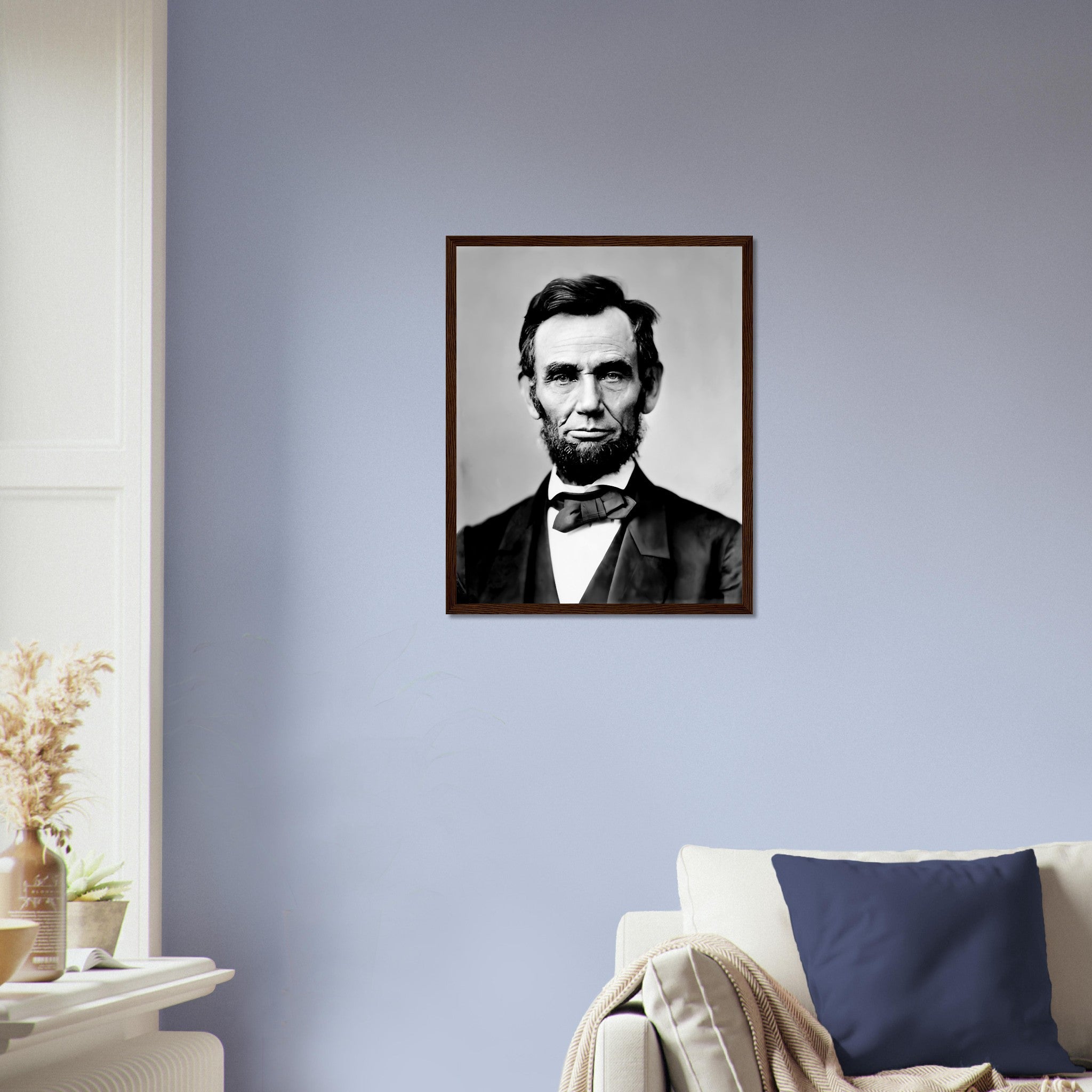 Abraham Lincoln Framed Print, 16th President Of Usa, Vintage Photo Portrait - Abraham Lincoln Framed - WallArtPrints4U