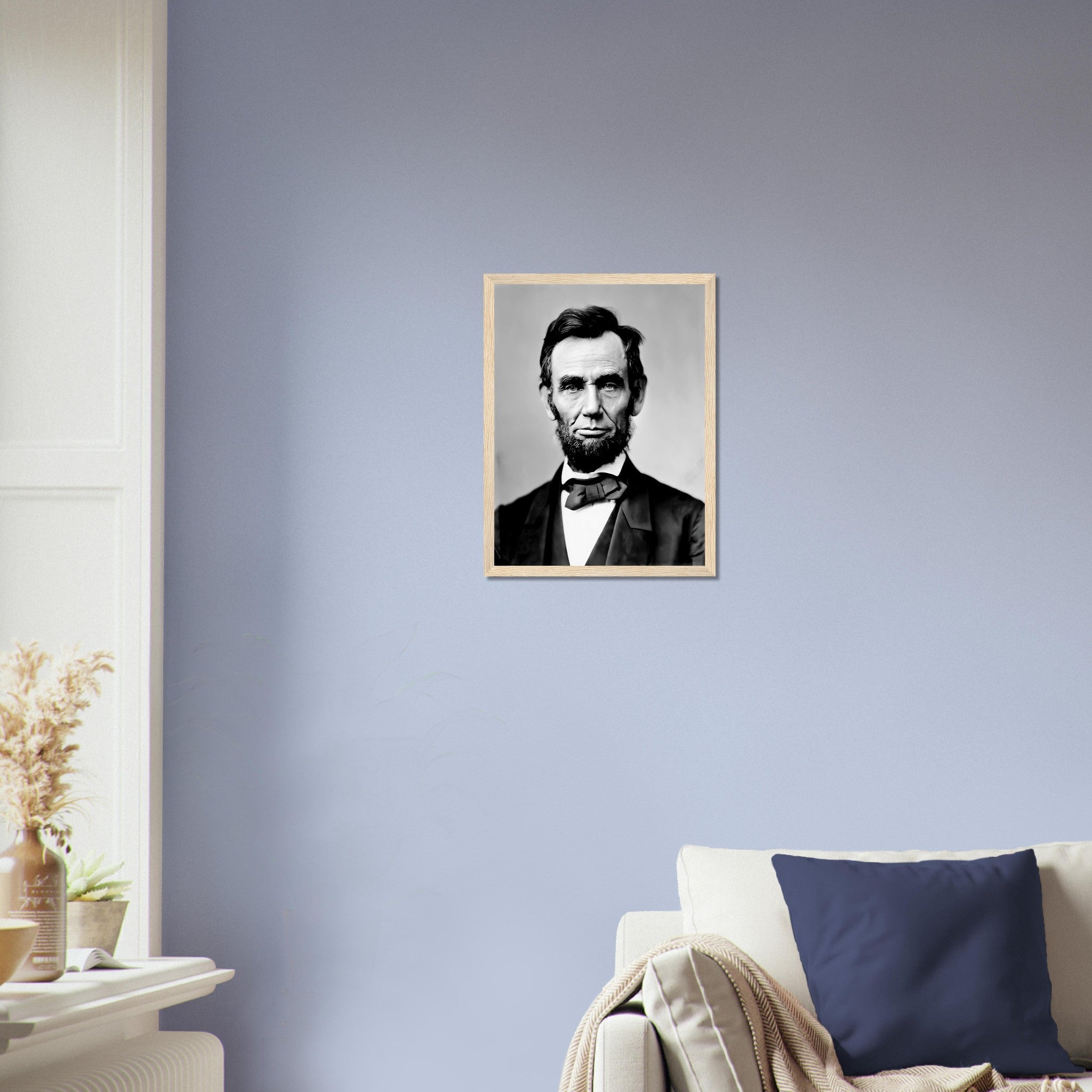 Abraham Lincoln Framed Print, 16th President Of Usa, Vintage Photo Portrait - Abraham Lincoln Framed - WallArtPrints4U