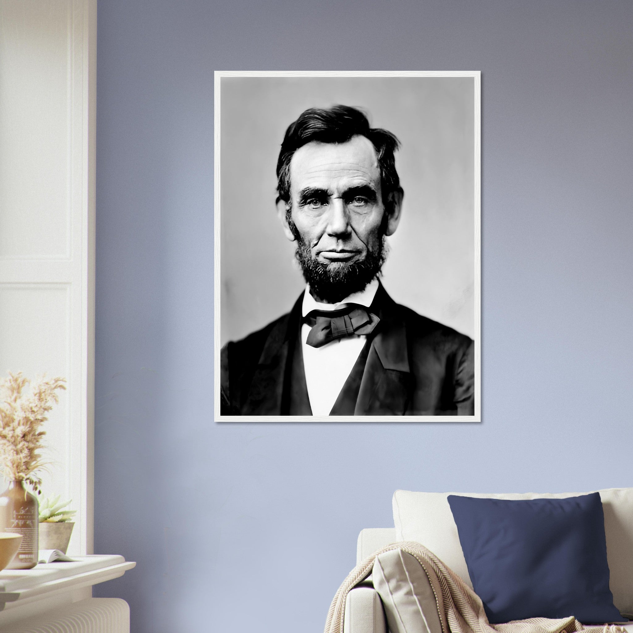 Abraham Lincoln Framed Print, 16th President Of Usa, Vintage Photo Portrait - Abraham Lincoln Framed - WallArtPrints4U