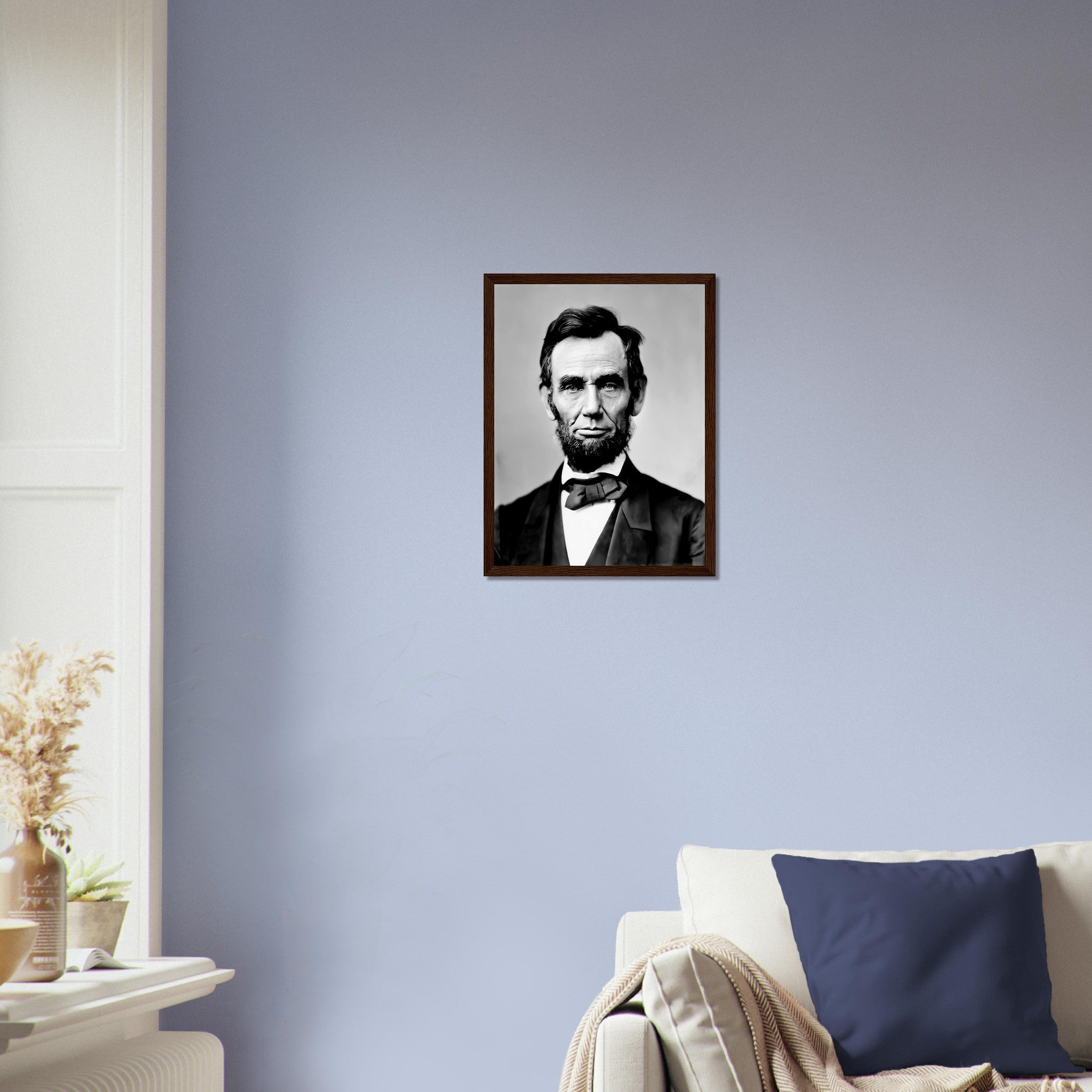 Abraham Lincoln Framed Print, 16th President Of Usa, Vintage Photo Portrait - Abraham Lincoln Framed - WallArtPrints4U