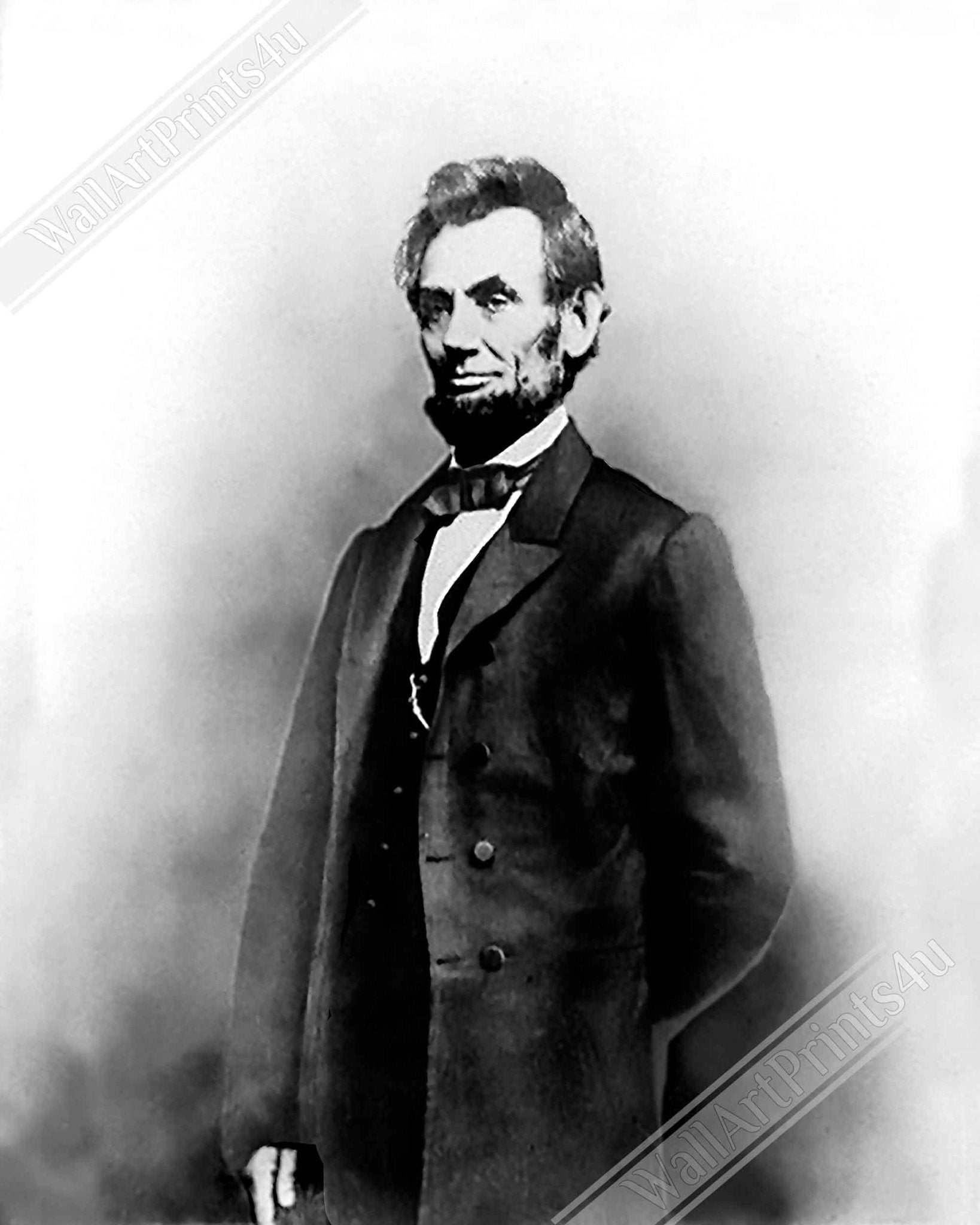 Abraham Lincoln Poster, Abolished Slavery, Vintage Photo - Abraham Lincoln Print - 16th President - WallArtPrints4U