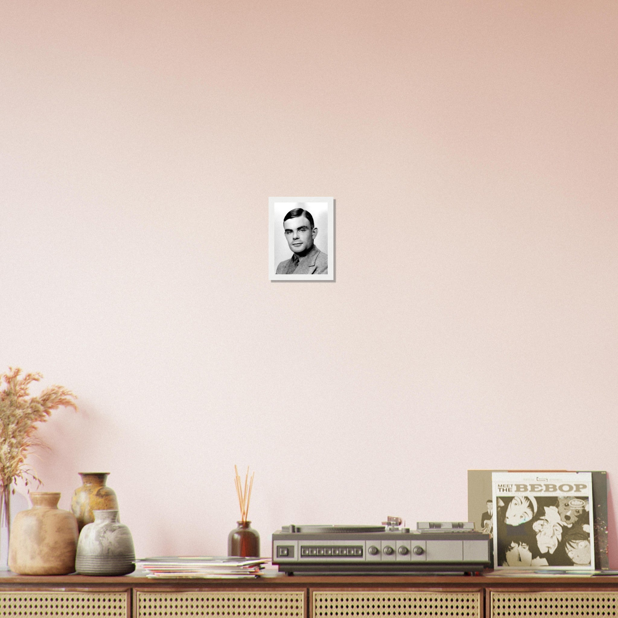 Alan Turing Framed, Enigma Codebreaker Framed Print - WallArtPrints4U