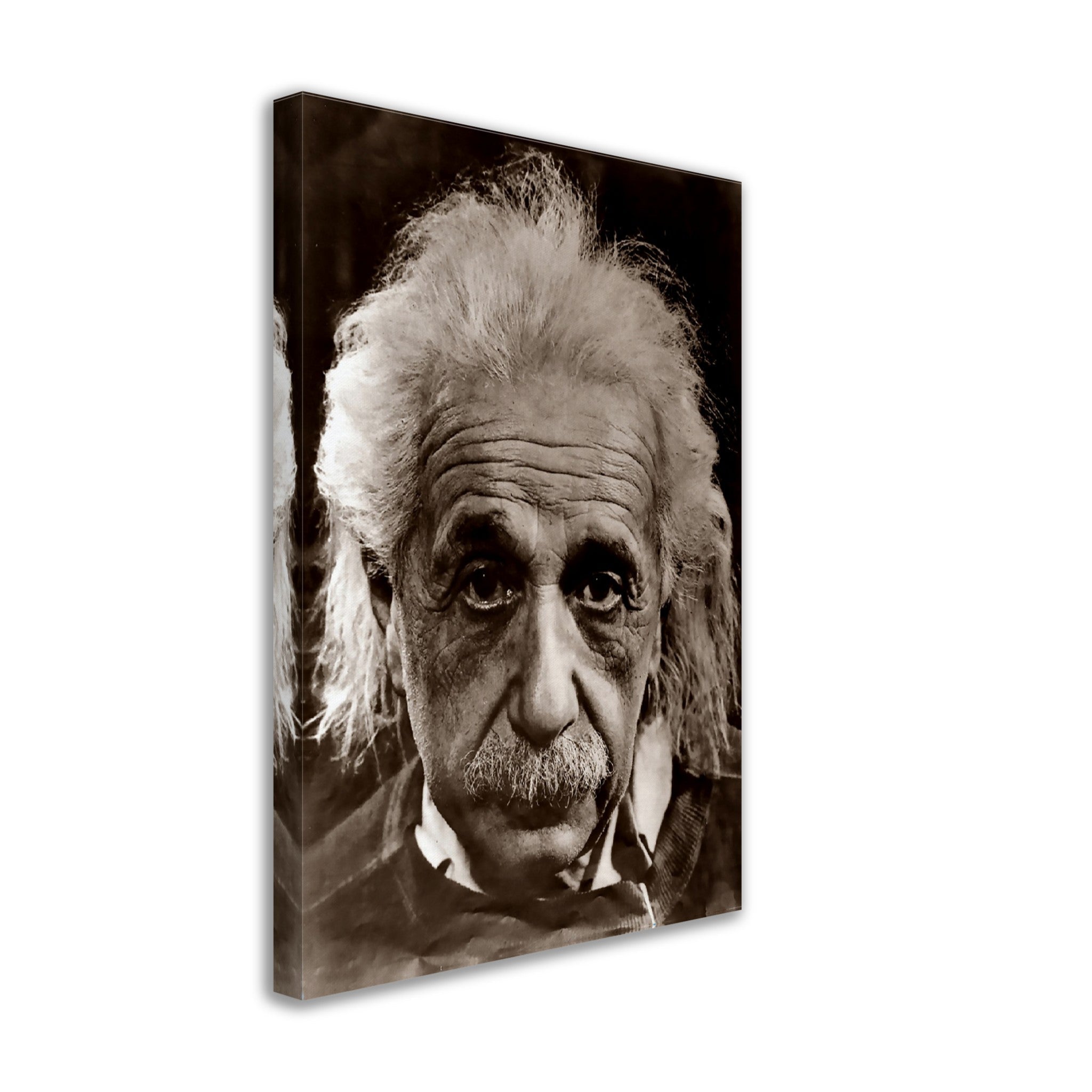 Albert Einstein Canvas, Relativity Father Of Physics, Vintage Photo - Iconic Albert Einstein Canvas Print - WallArtPrints4U