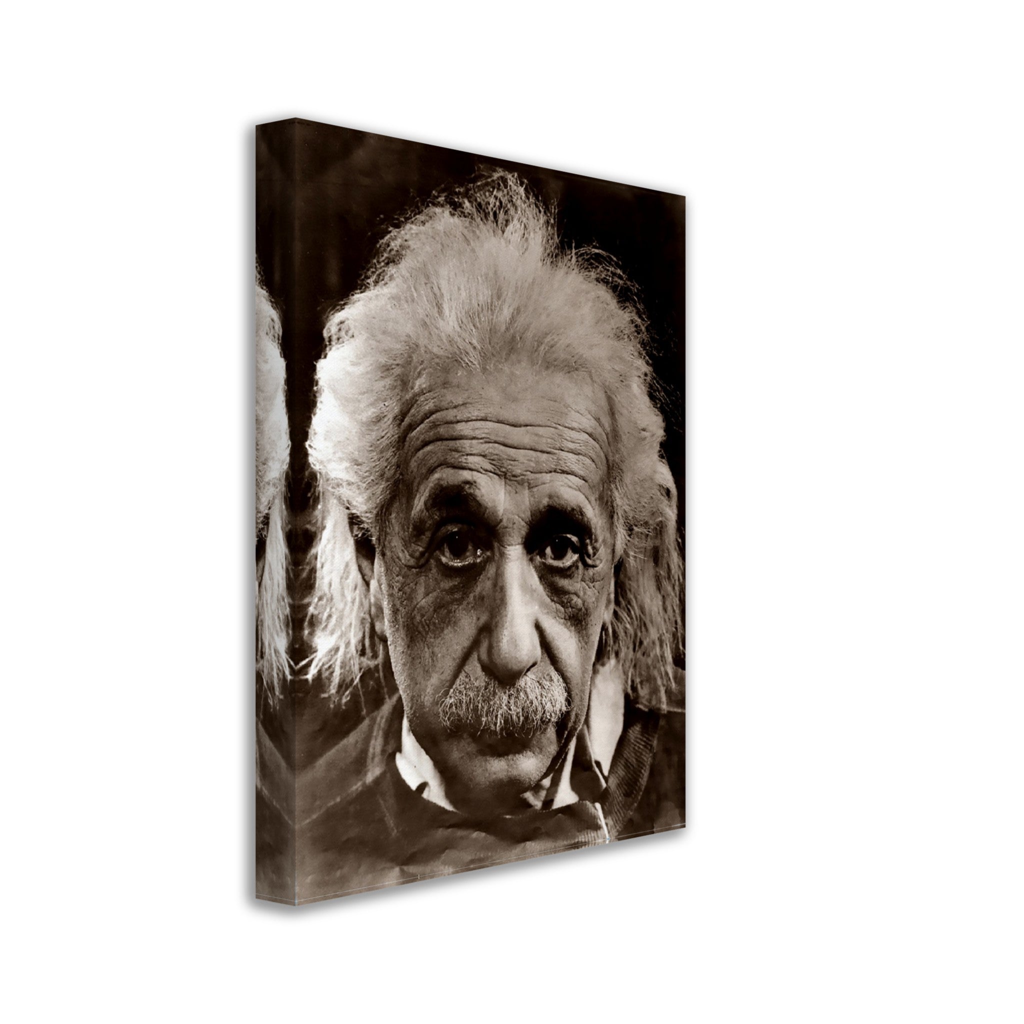 Albert Einstein Canvas, Relativity Father Of Physics, Vintage Photo - Iconic Albert Einstein Canvas Print - WallArtPrints4U