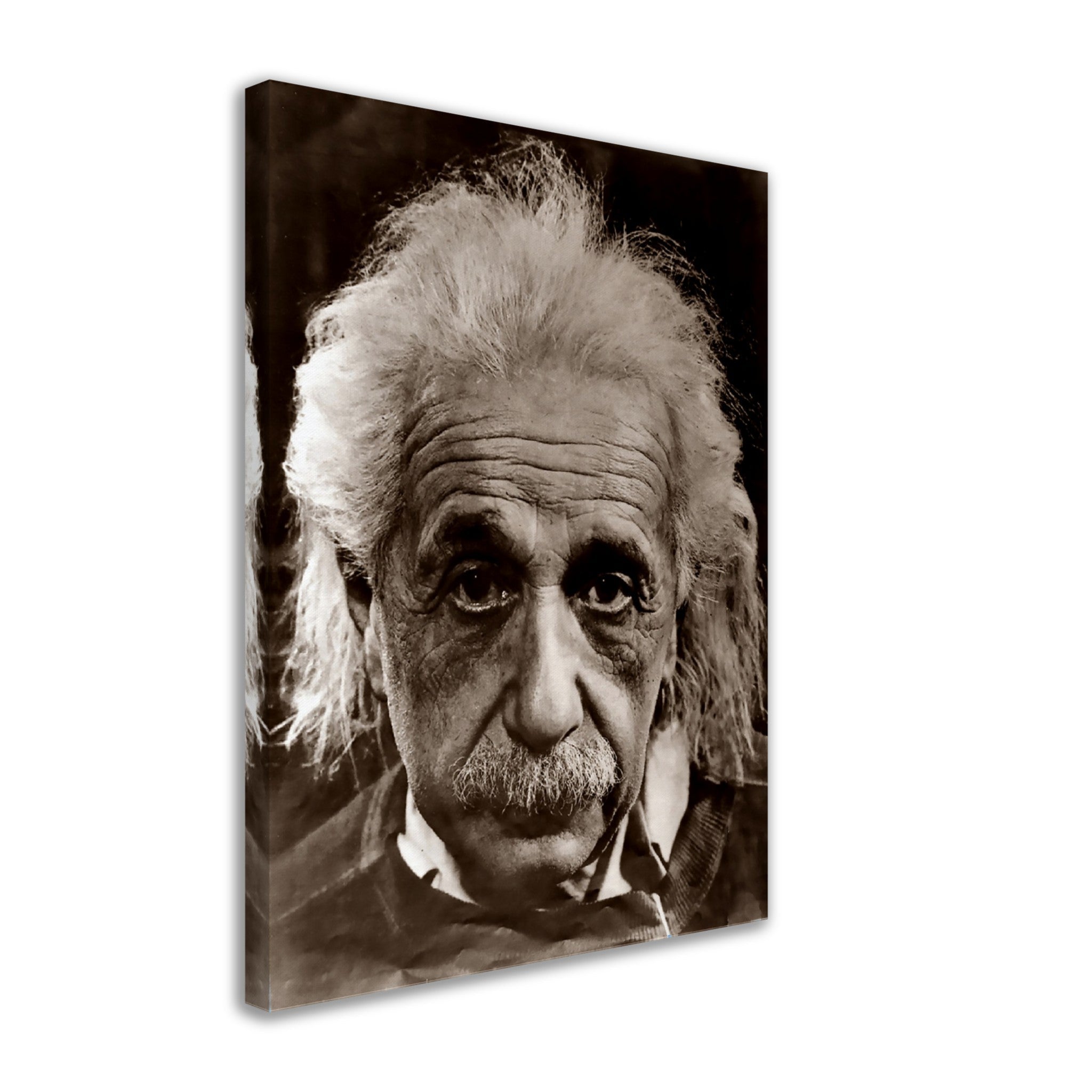 Albert Einstein Canvas, Relativity Father Of Physics, Vintage Photo - Iconic Albert Einstein Canvas Print - WallArtPrints4U