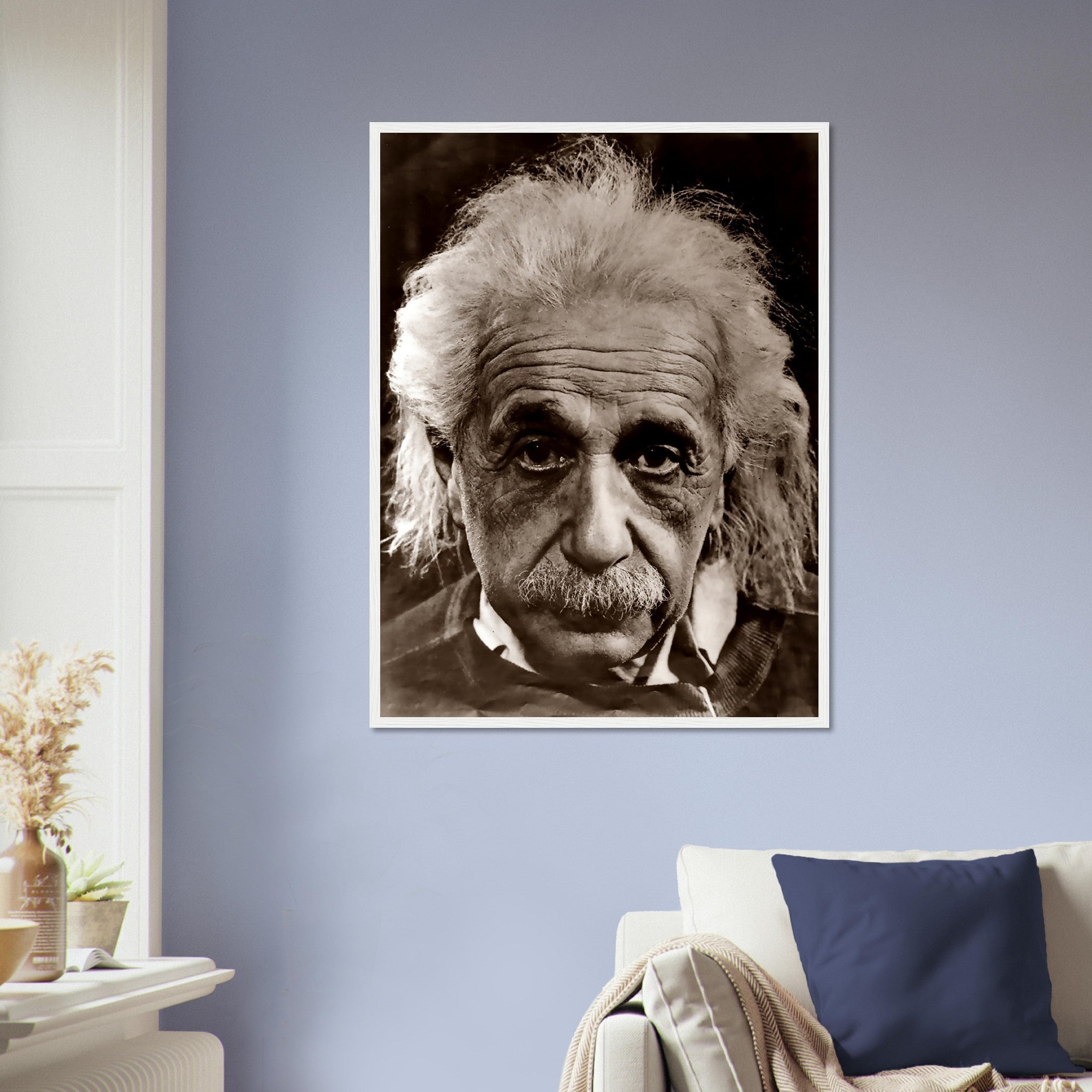 Albert Einstein Framed, Relativity Father Of Physics, Vintage Photo - Iconic Albert Einstein Framed Print - WallArtPrints4U