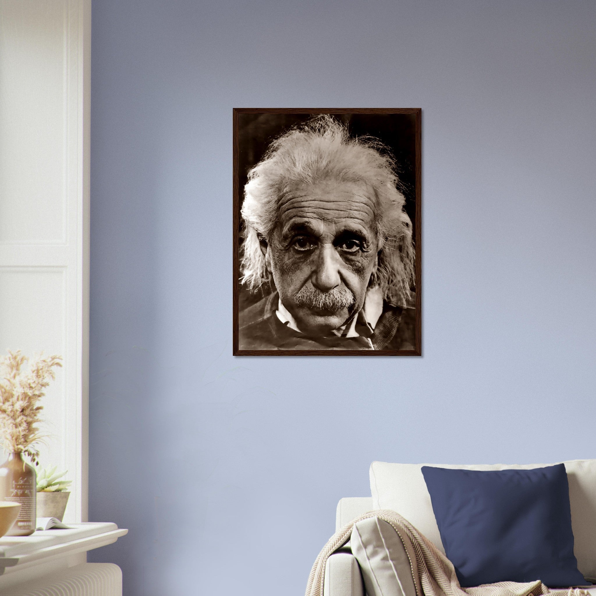 Albert Einstein Framed, Relativity Father Of Physics, Vintage Photo - Iconic Albert Einstein Framed Print - WallArtPrints4U