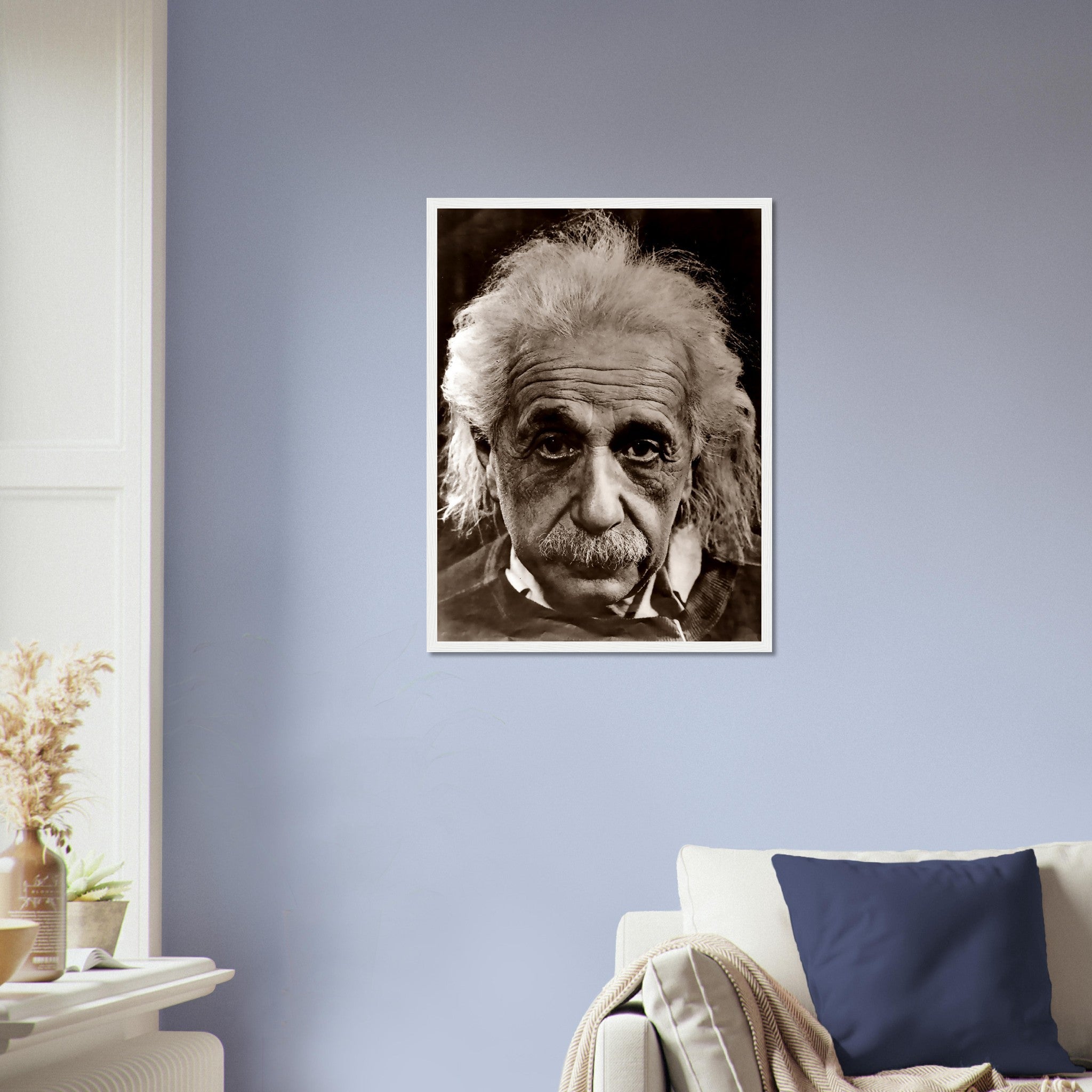 Albert Einstein Framed, Relativity Father Of Physics, Vintage Photo - Iconic Albert Einstein Framed Print - WallArtPrints4U
