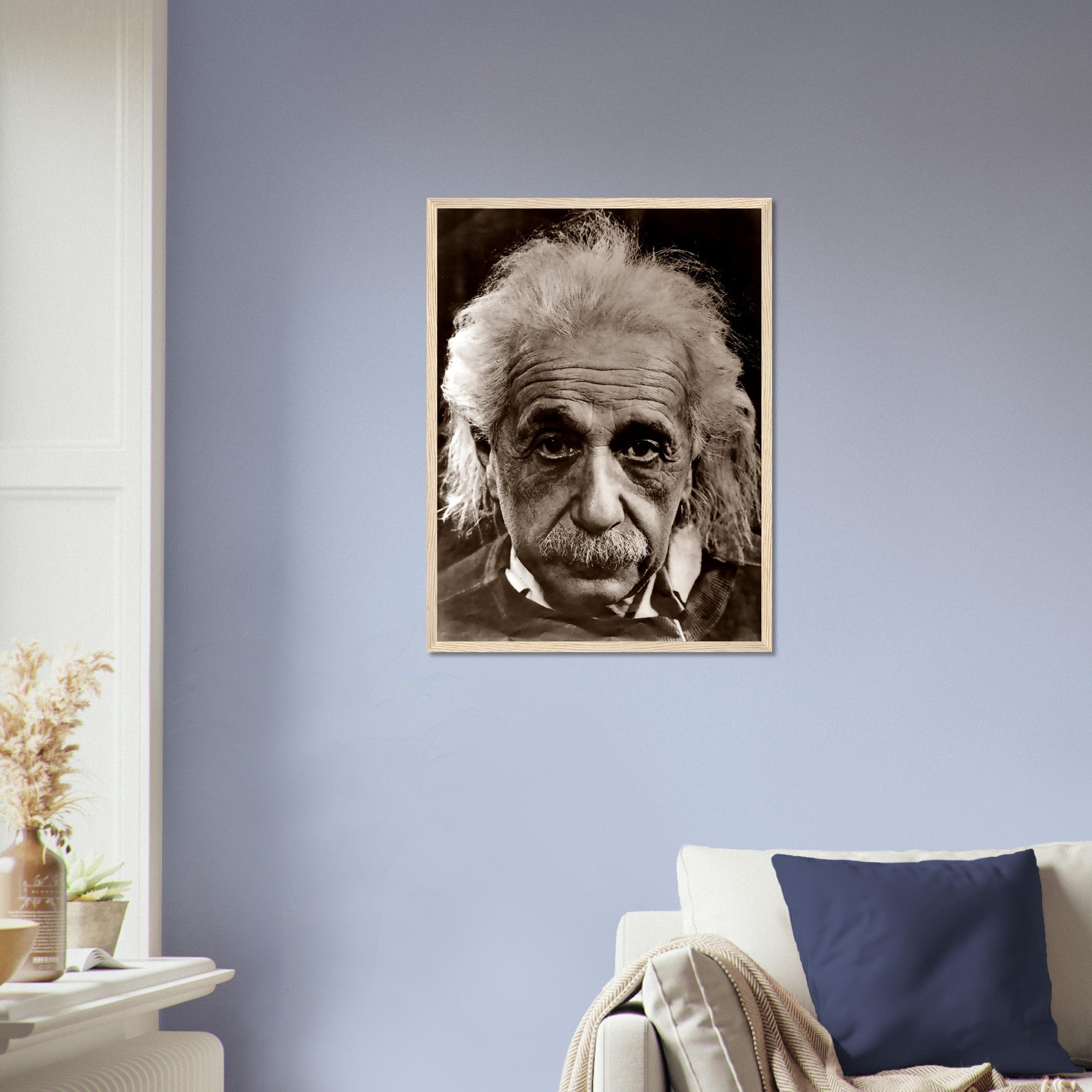 Albert Einstein Framed, Relativity Father Of Physics, Vintage Photo - Iconic Albert Einstein Framed Print - WallArtPrints4U