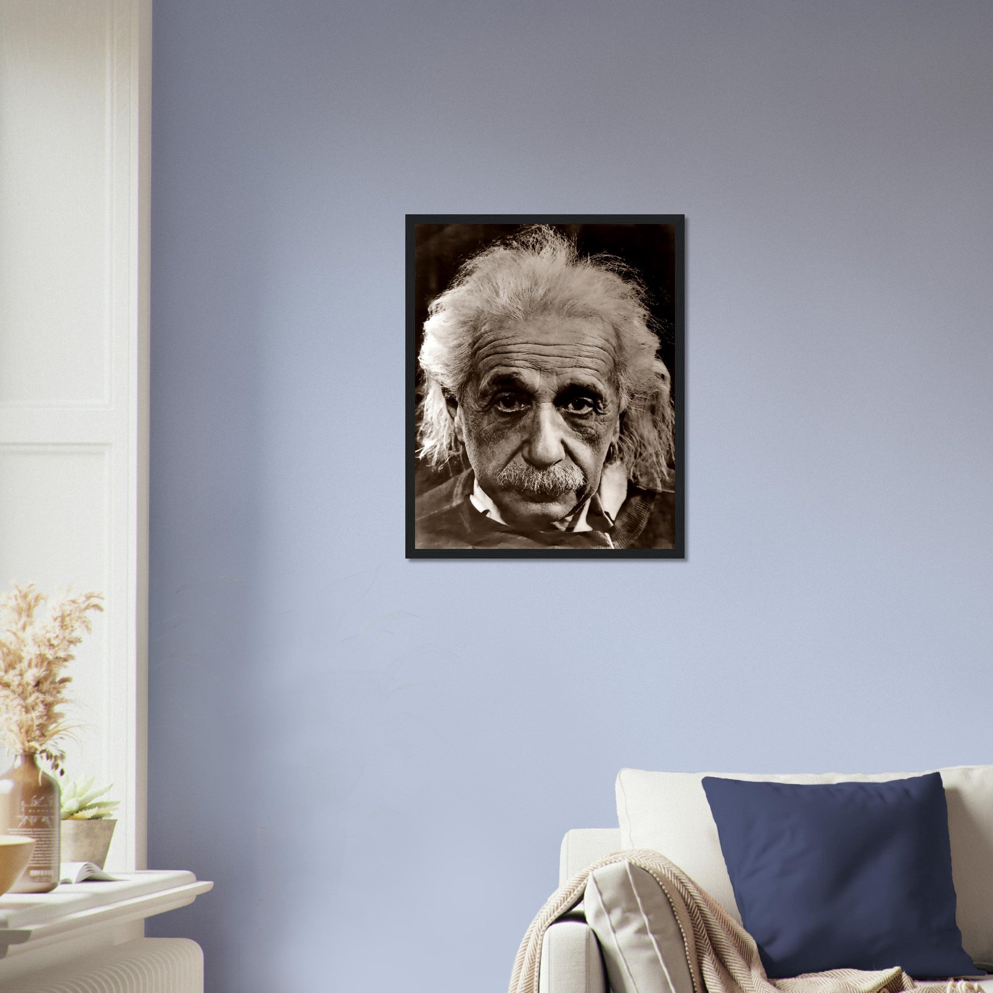Albert Einstein Framed, Relativity Father Of Physics, Vintage Photo - Iconic Albert Einstein Framed Print - WallArtPrints4U