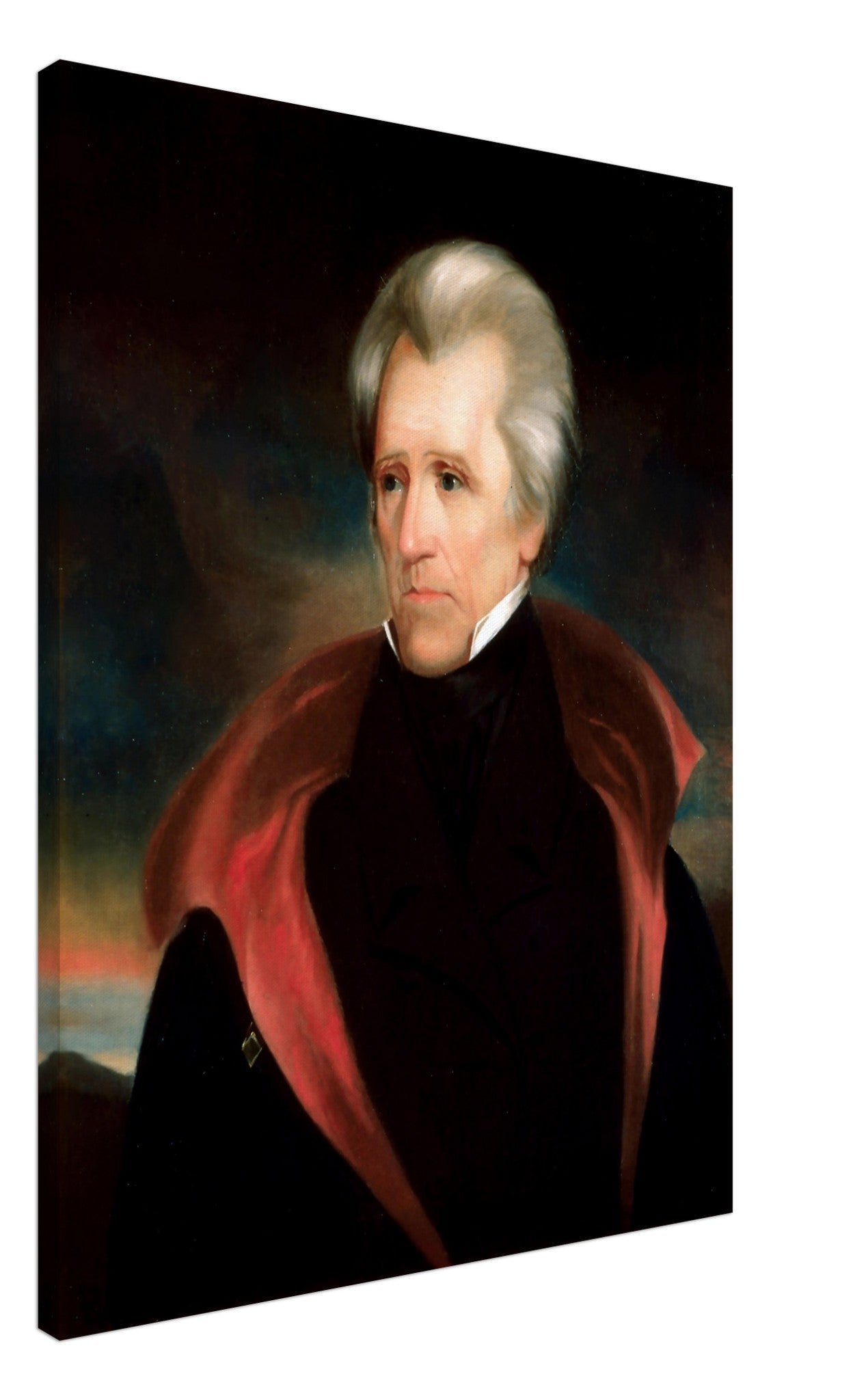 Andrew Jackson Canvas, 7th President Of Usa, Vintage Portrait - Andrew Jackson Canvas Print - WallArtPrints4U
