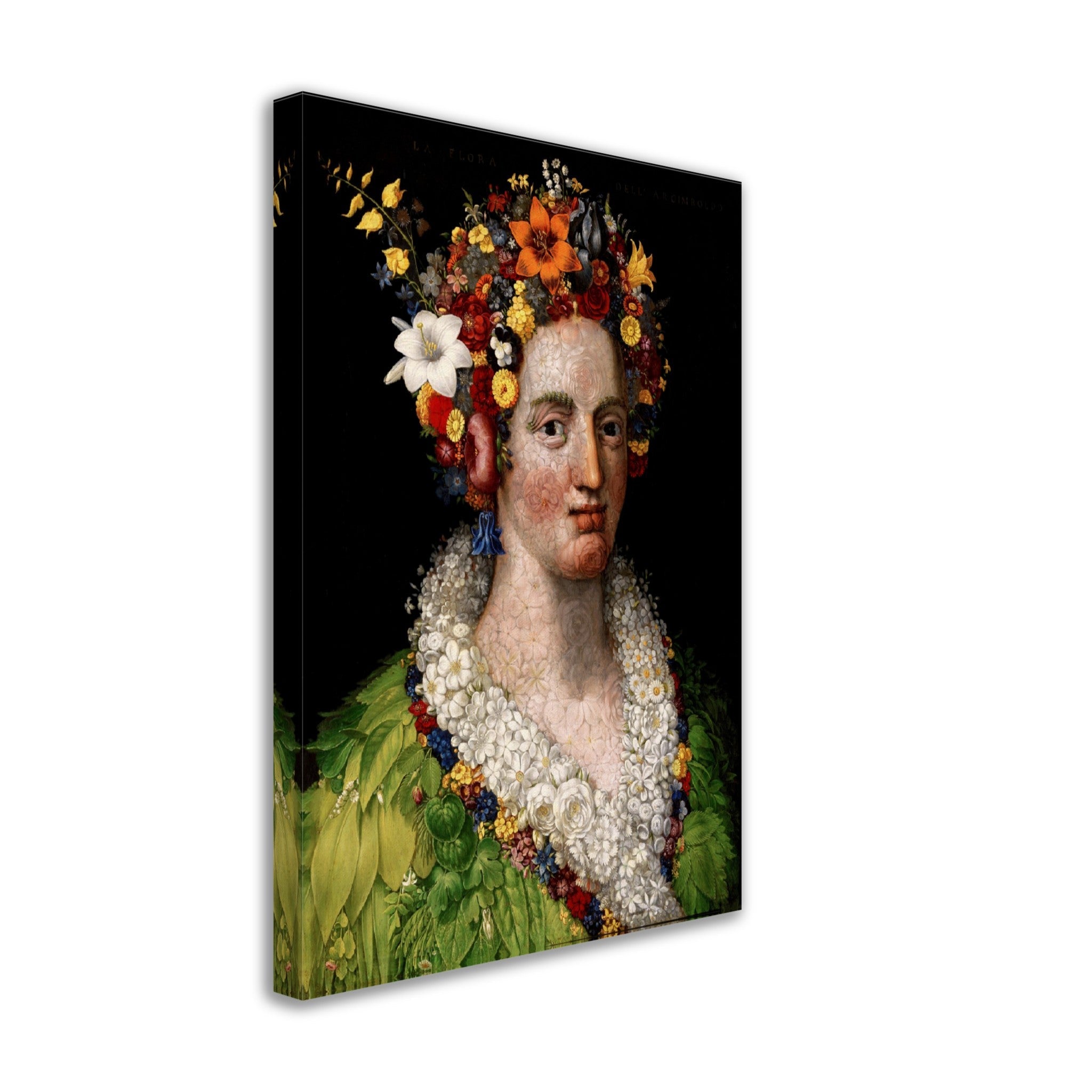 Arcimboldo Flora Canvas Print - Giuseppe Arcimboldo Flora Canvas - WallArtPrints4U