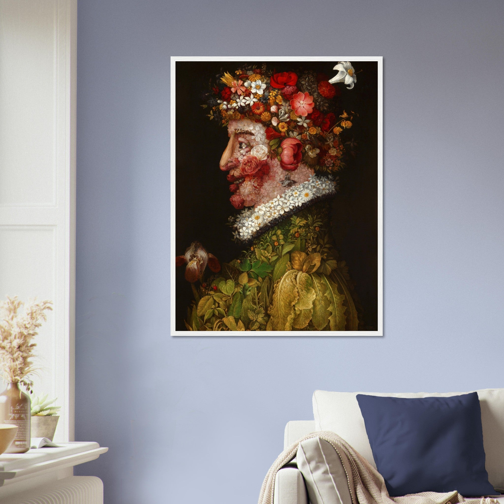 Arcimboldo Spring Season Framed Print - Giuseppe Arcimboldo Spring Framed Print Four Seasons - WallArtPrints4U