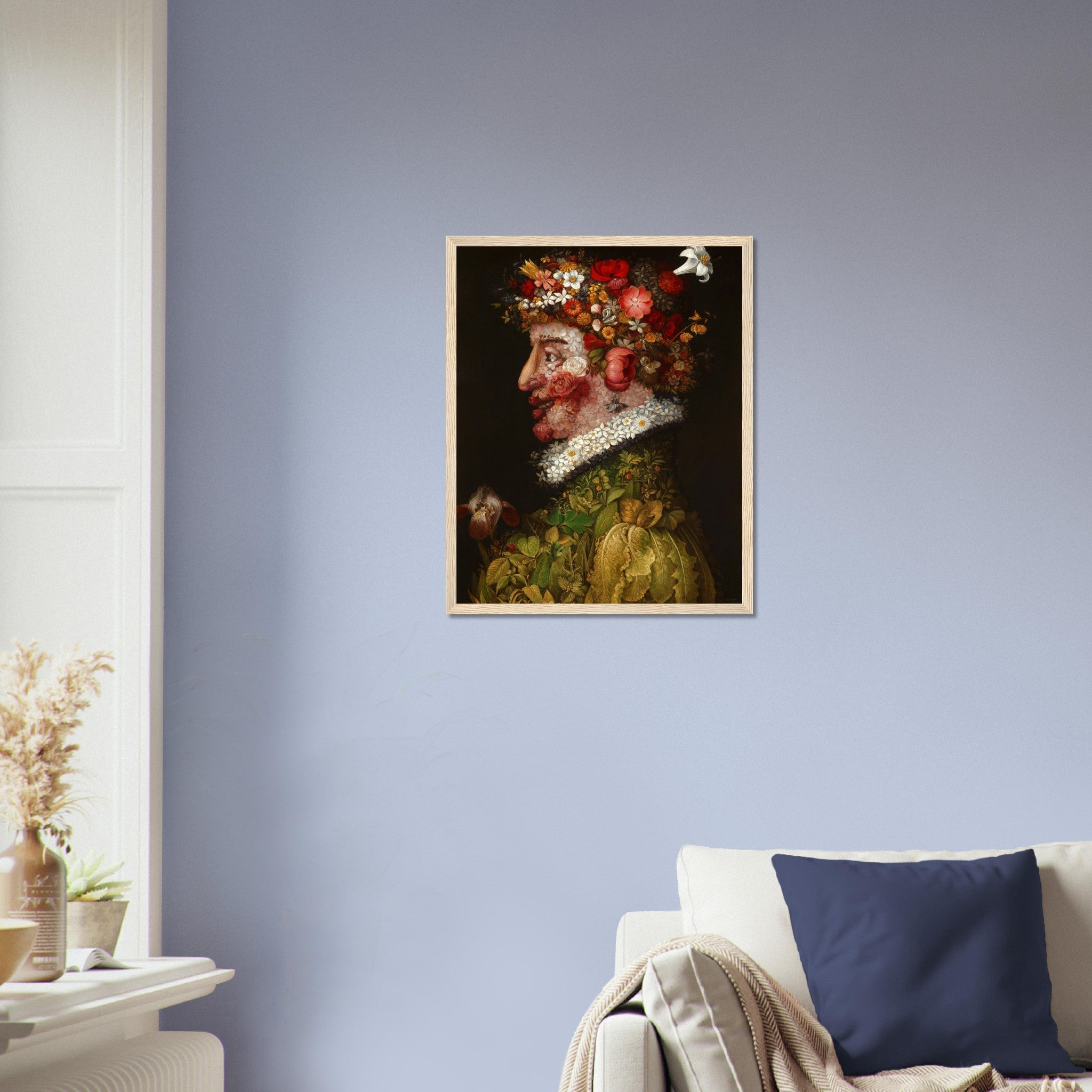 Arcimboldo Spring Season Framed Print - Giuseppe Arcimboldo Spring Framed Print Four Seasons - WallArtPrints4U