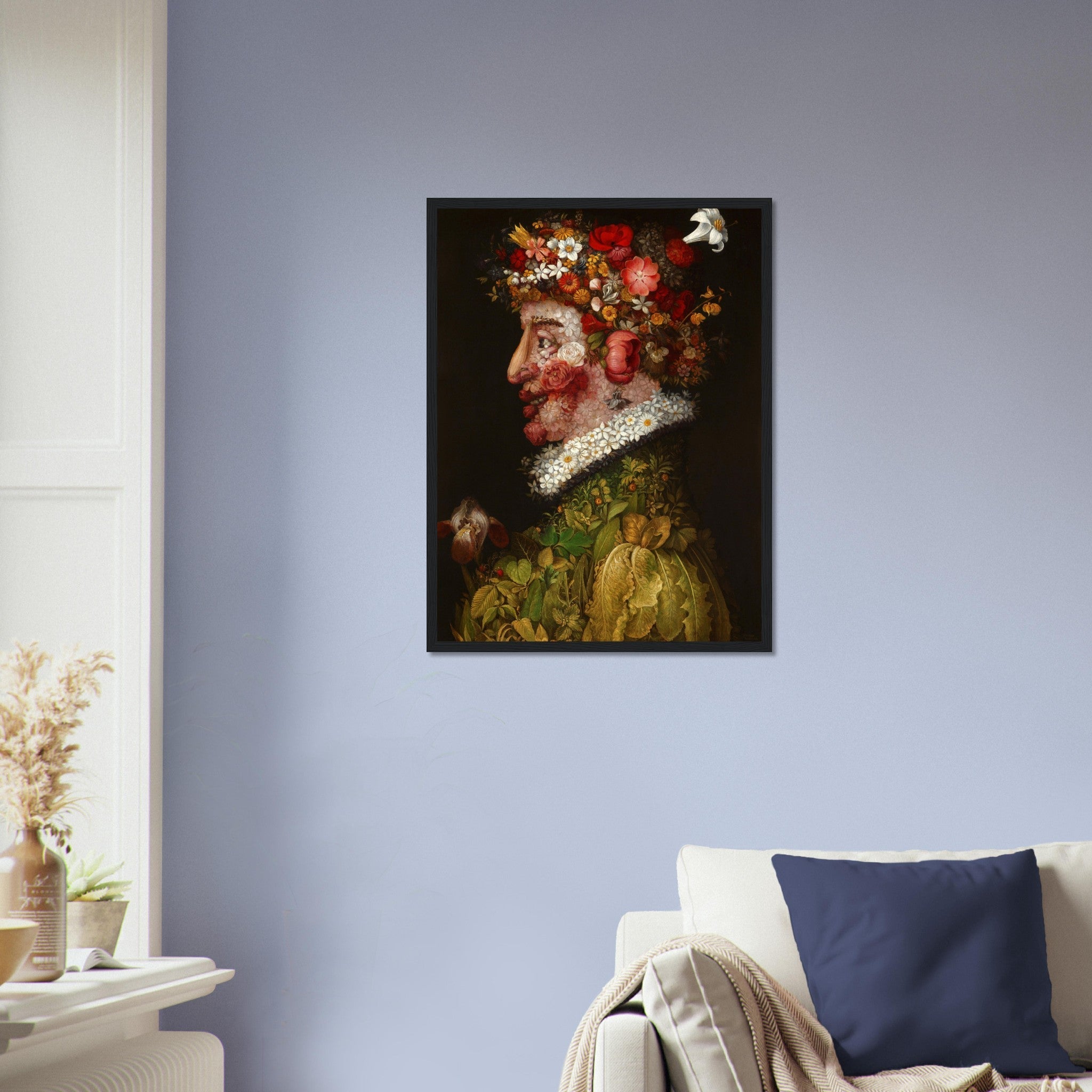 Arcimboldo Spring Season Framed Print - Giuseppe Arcimboldo Spring Framed Print Four Seasons - WallArtPrints4U