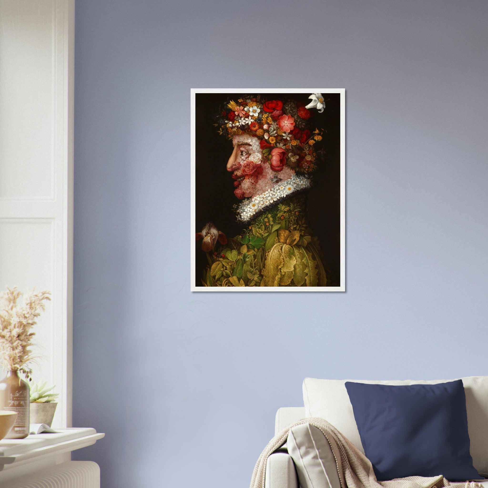 Arcimboldo Spring Season Framed Print - Giuseppe Arcimboldo Spring Framed Print Four Seasons - WallArtPrints4U