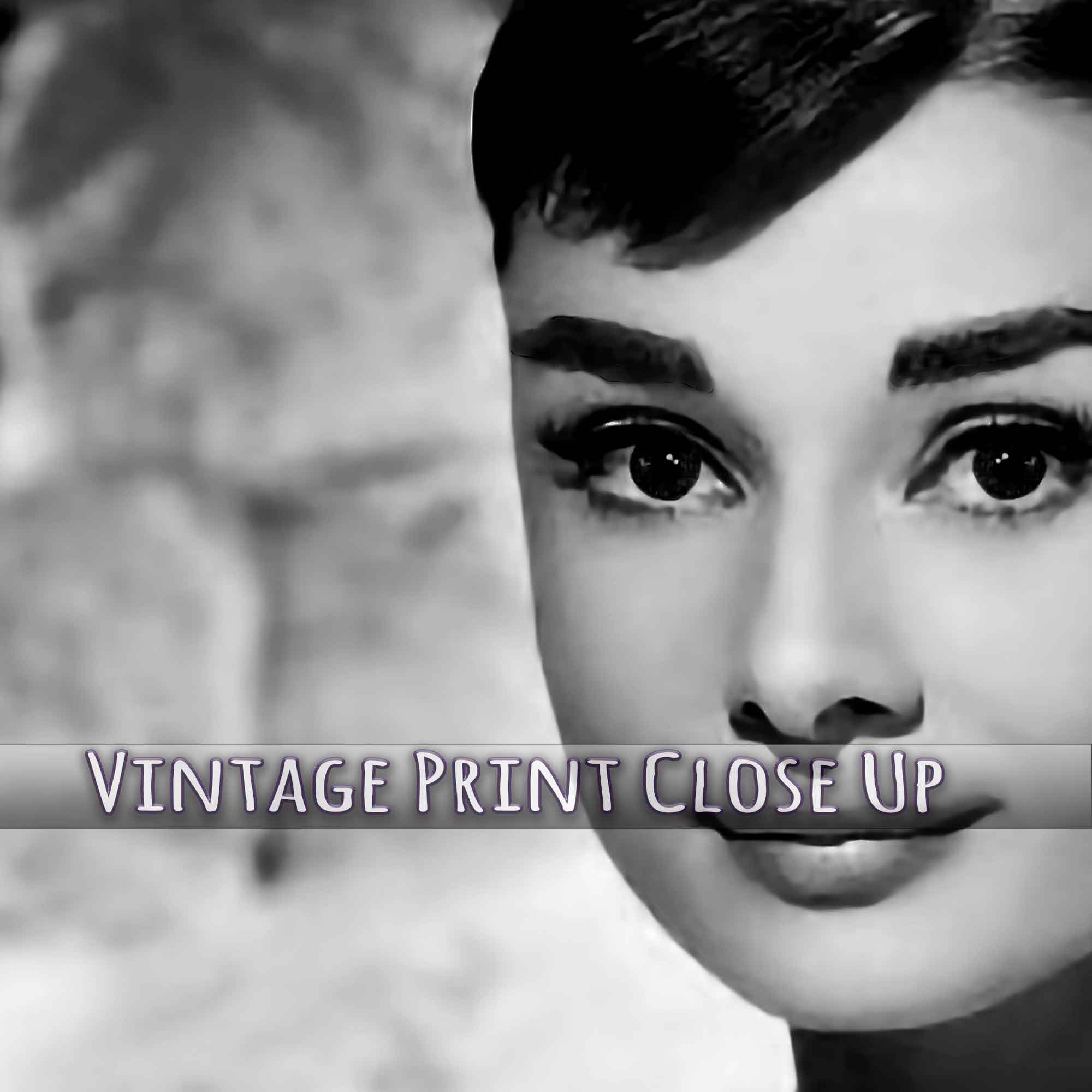 Audrey Hepburn Poster, Photo Print From 1956 - WallArtPrints4U