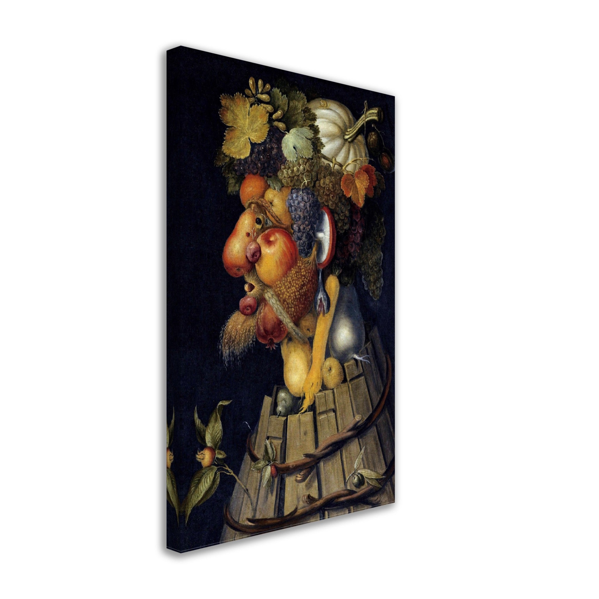 Autumn Season Canvas Print - Giuseppe Arcimboldo Autumn (Otono) Canvas Four Seasons - WallArtPrints4U