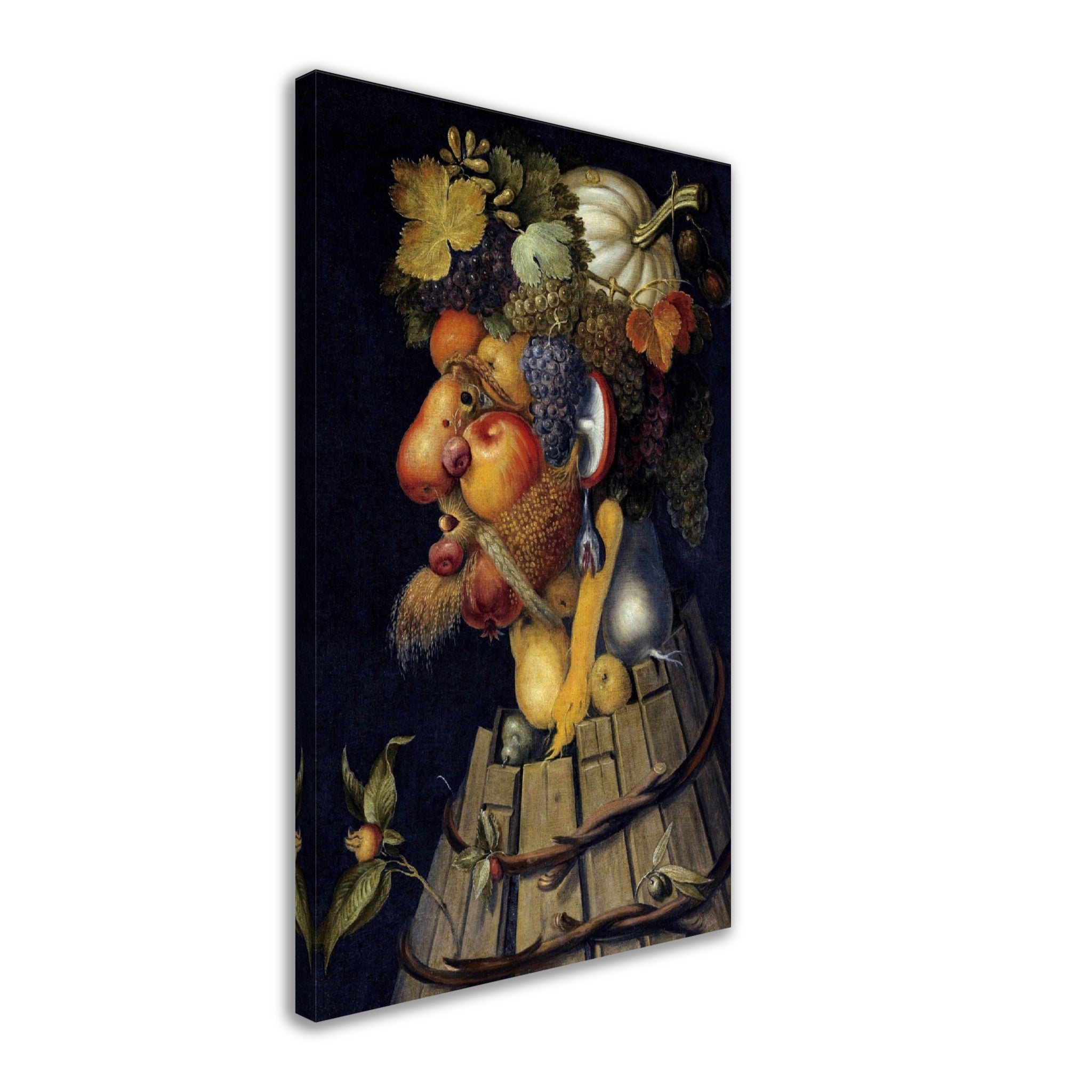 Autumn Season Canvas Print - Giuseppe Arcimboldo Autumn (Otono) Canvas Four Seasons - WallArtPrints4U