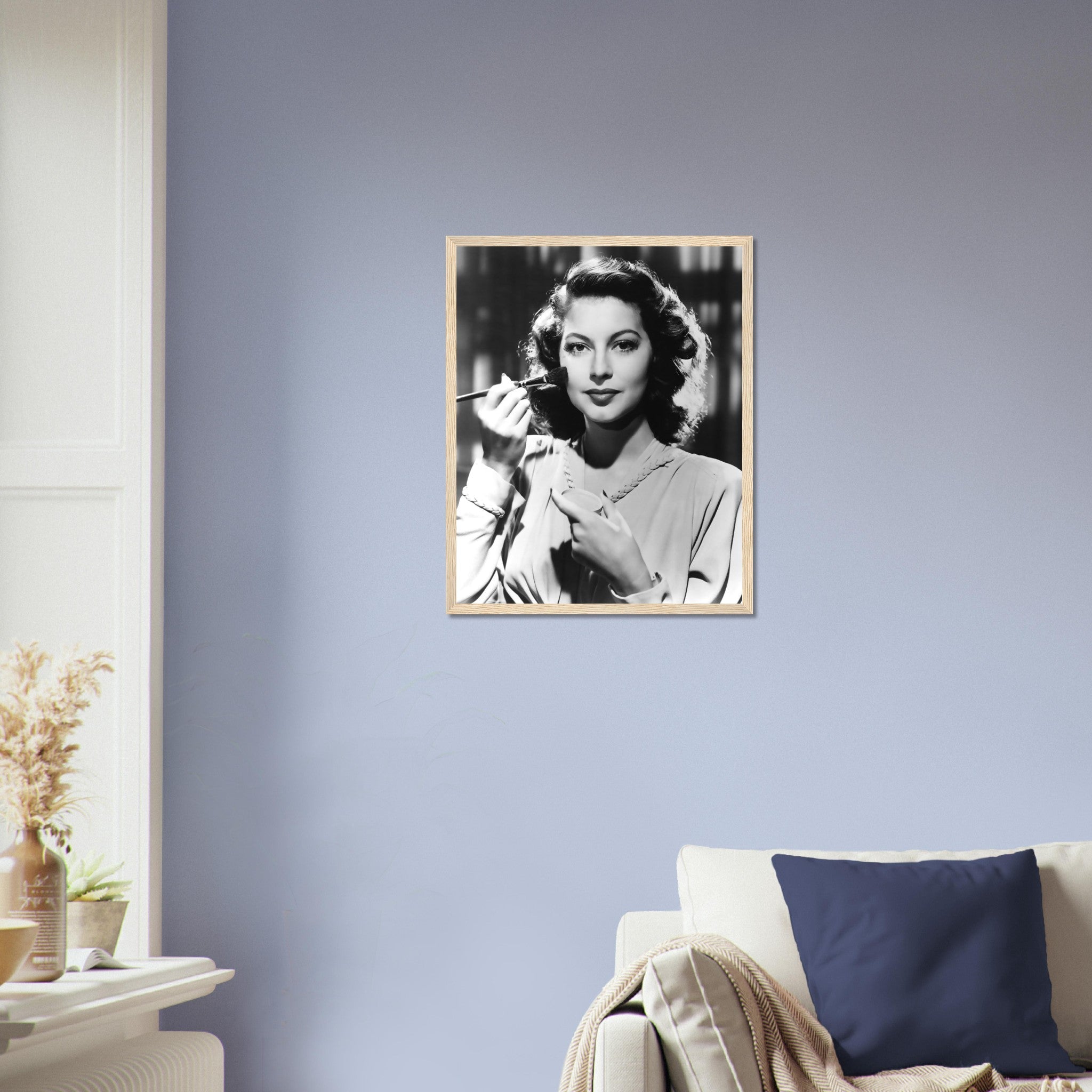 Ava Gardener Framed, Bawdy Free Spirit, Vintage Photo - Iconic Ava Gardener Framed Print - Hollywood Silver Screen Star - WallArtPrints4U