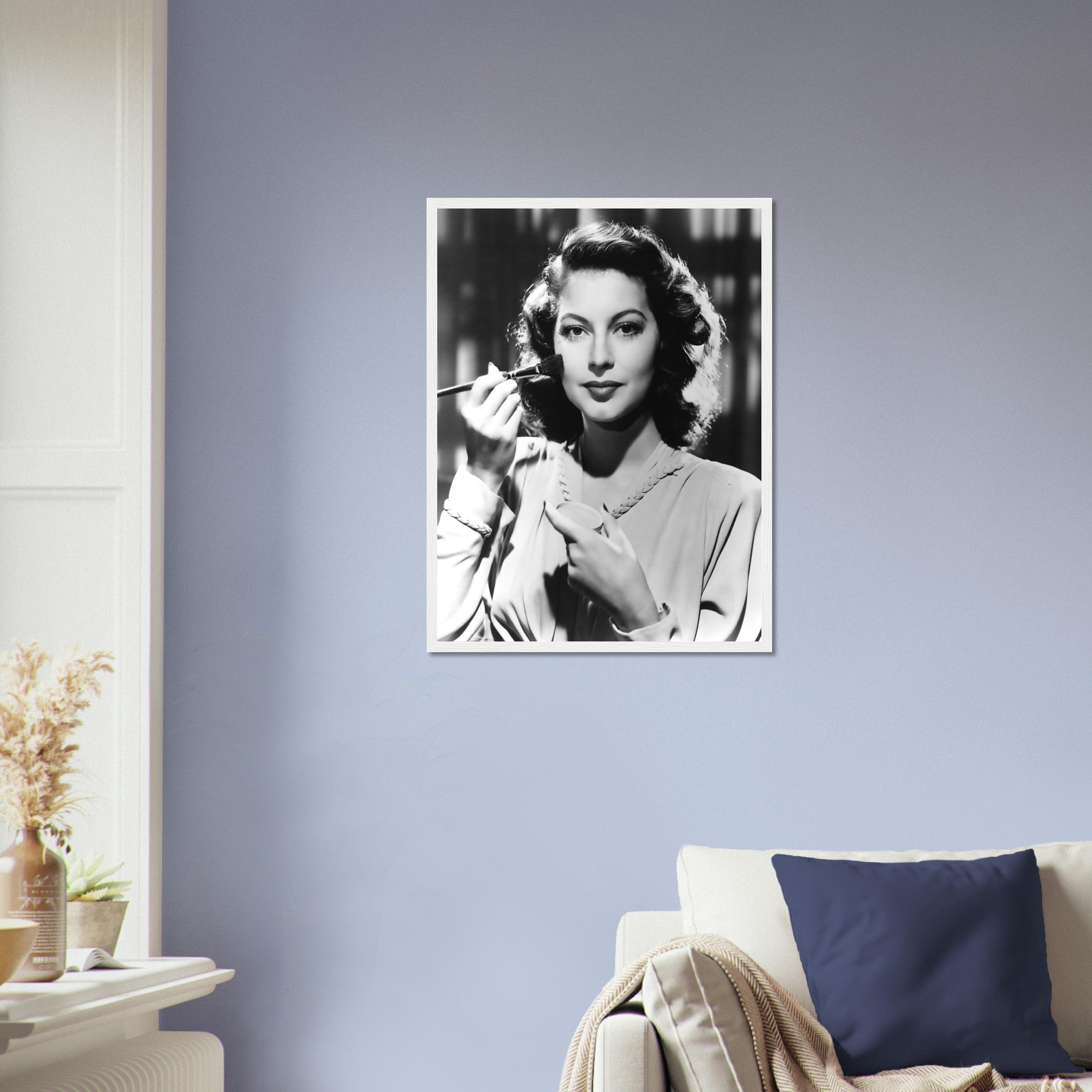 Ava Gardener Framed, Bawdy Free Spirit, Vintage Photo - Iconic Ava Gardener Framed Print - Hollywood Silver Screen Star - WallArtPrints4U