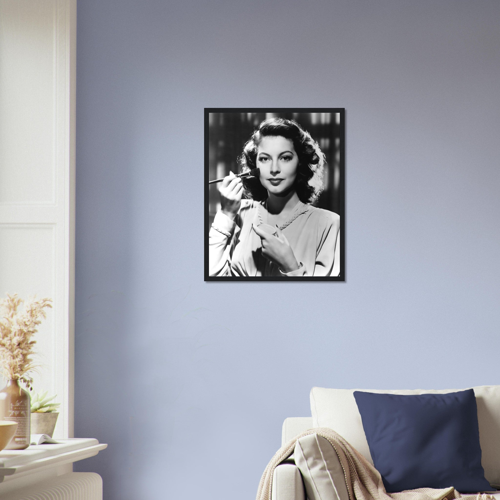 Ava Gardener Framed, Bawdy Free Spirit, Vintage Photo - Iconic Ava Gardener Framed Print - Hollywood Silver Screen Star - WallArtPrints4U