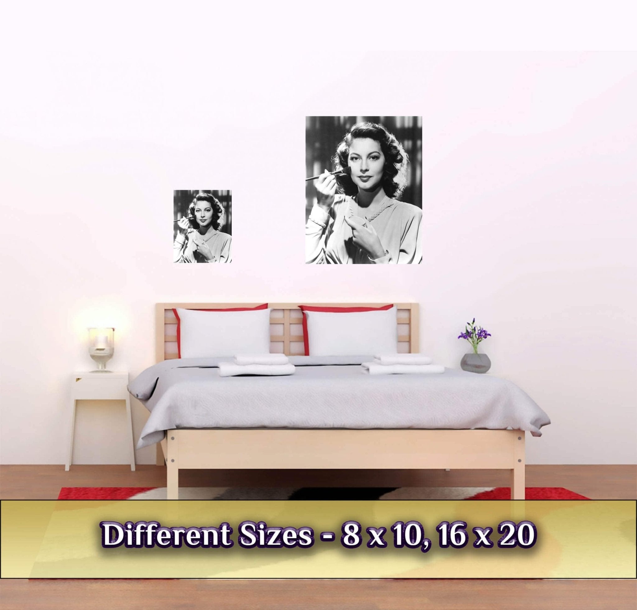 Ava Gardener Poster, Bawdy Free Spirit, Vintage Photo - Iconic Ava Gardener Print - Hollywood Silver Screen Star - WallArtPrints4U