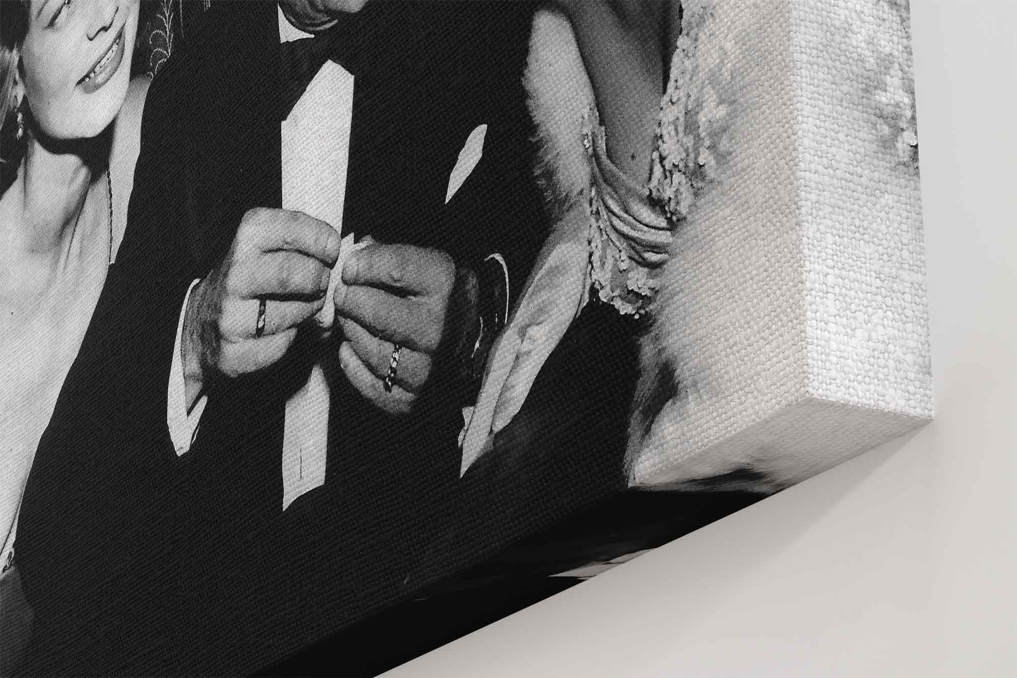 Bacall Bogart & Monroe Canvas, How To Marry A Millionaire Vintage Photo Canvas Print 1953 - WallArtPrints4U