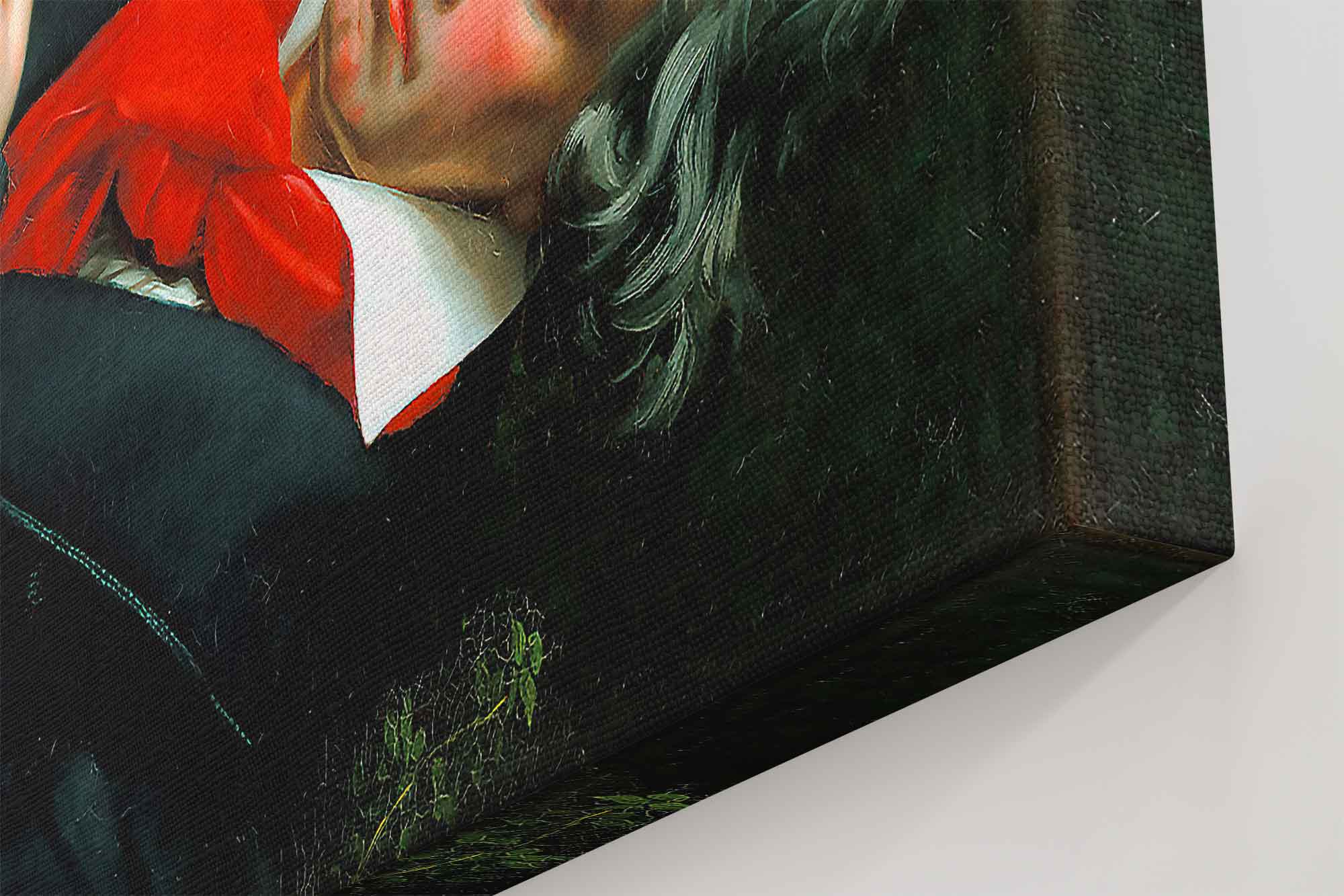 Beethoven Canvas, 18th Century Composer, Vintage Portrait Canvas Print - Ludwig Van Beethoven Canvas Print - WallArtPrints4U
