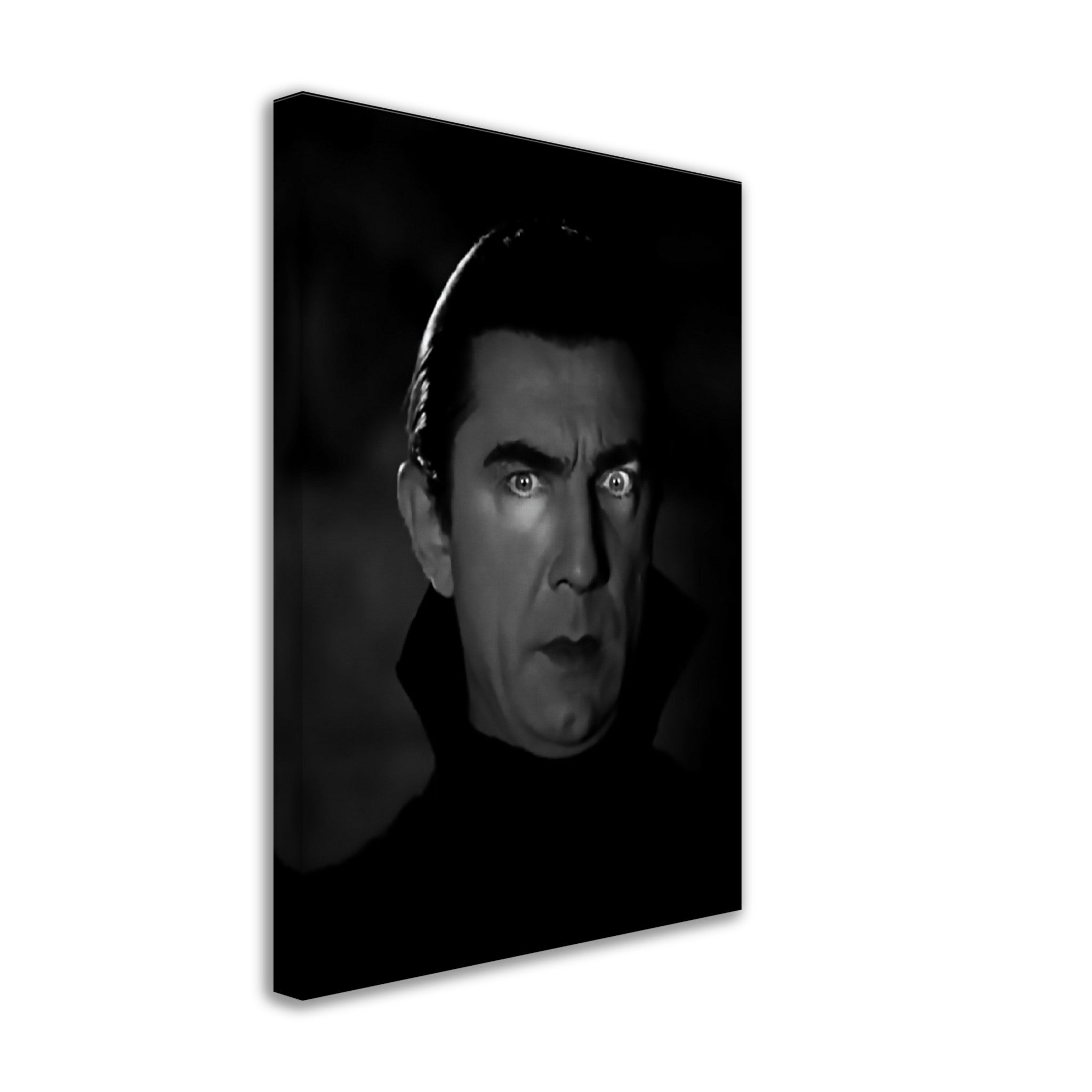 Bela Lugosi Dracula Canvas, Original Dracula Hypnotic Eyes, Vintage Photo, Bela Lugosi Canvas Print, Silver Screen - WallArtPrints4U