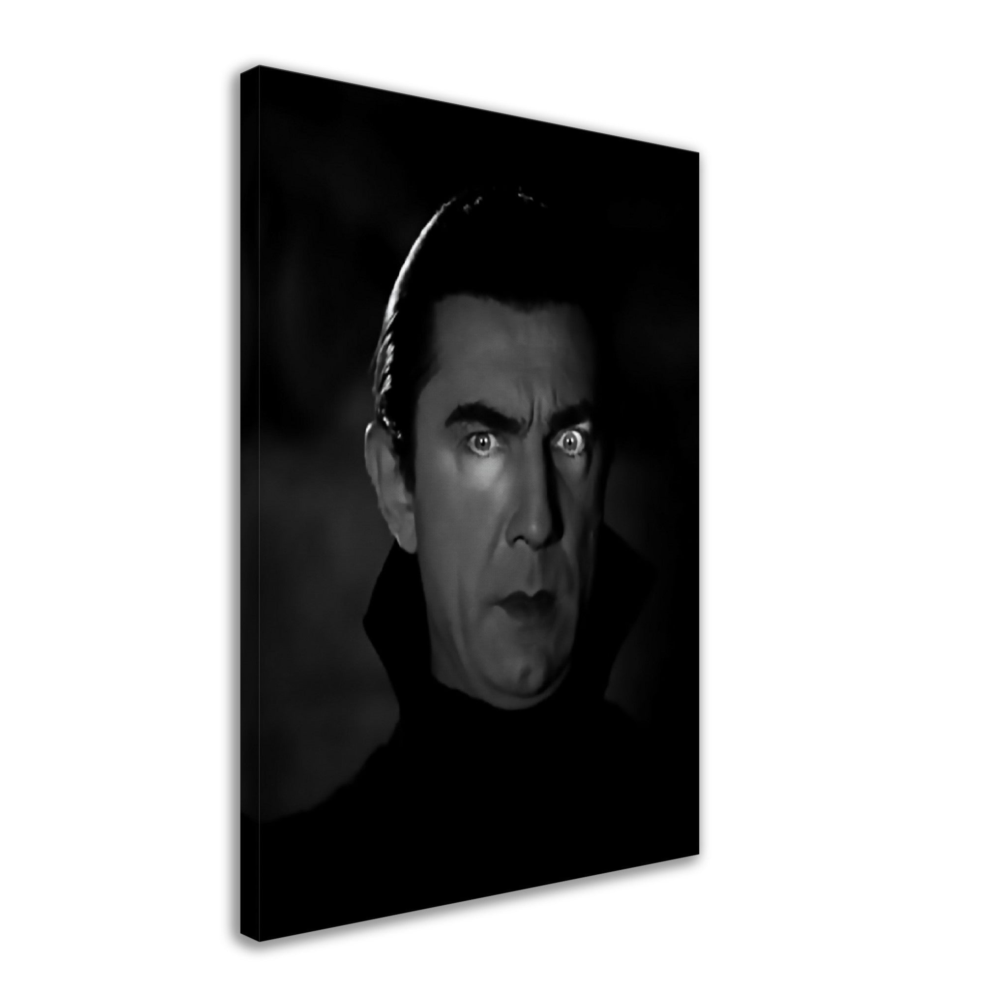 Bela Lugosi Dracula Canvas, Original Dracula Hypnotic Eyes, Vintage Photo, Bela Lugosi Canvas Print, Silver Screen - WallArtPrints4U