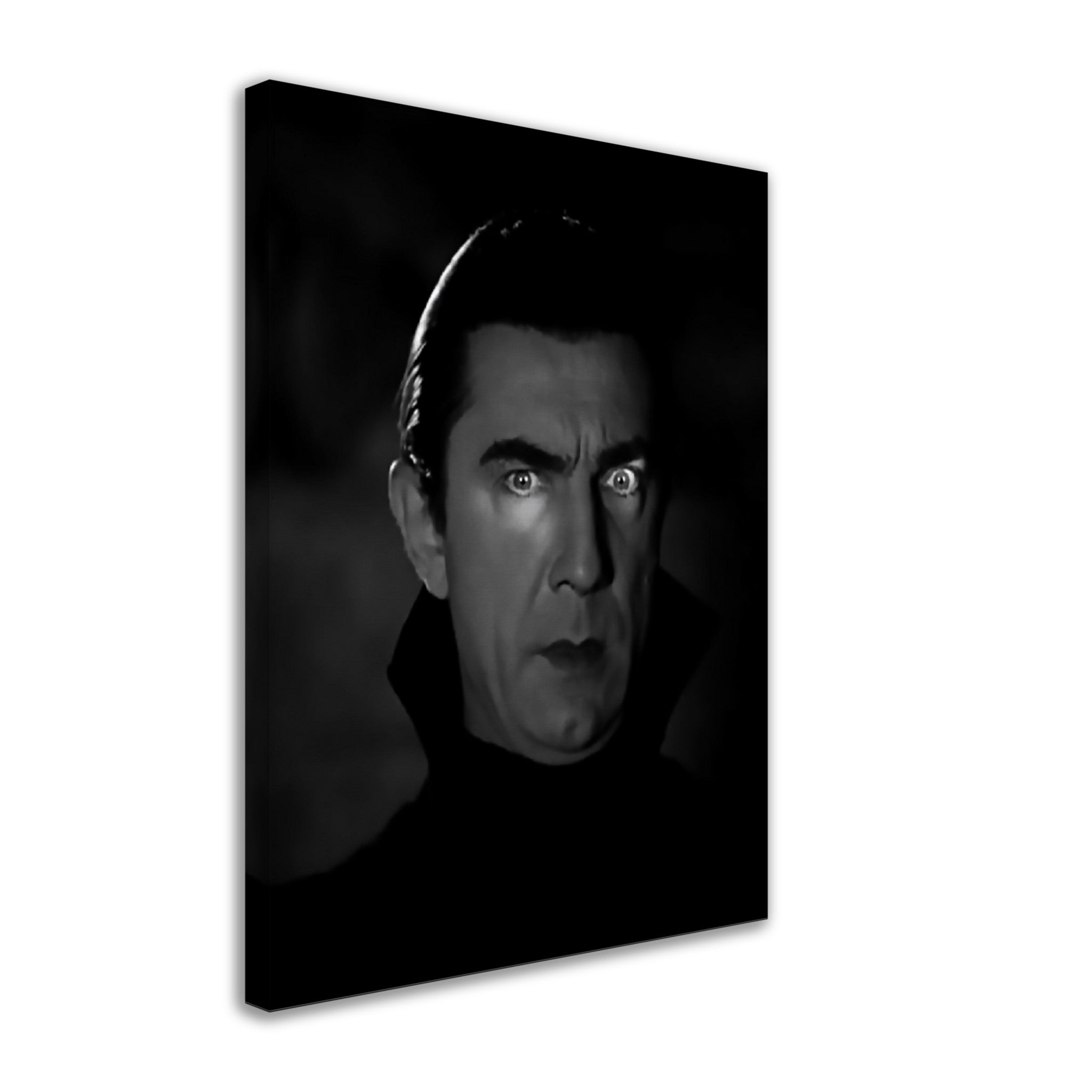 Bela Lugosi Dracula Canvas, Original Dracula Hypnotic Eyes, Vintage Photo, Bela Lugosi Canvas Print, Silver Screen - WallArtPrints4U