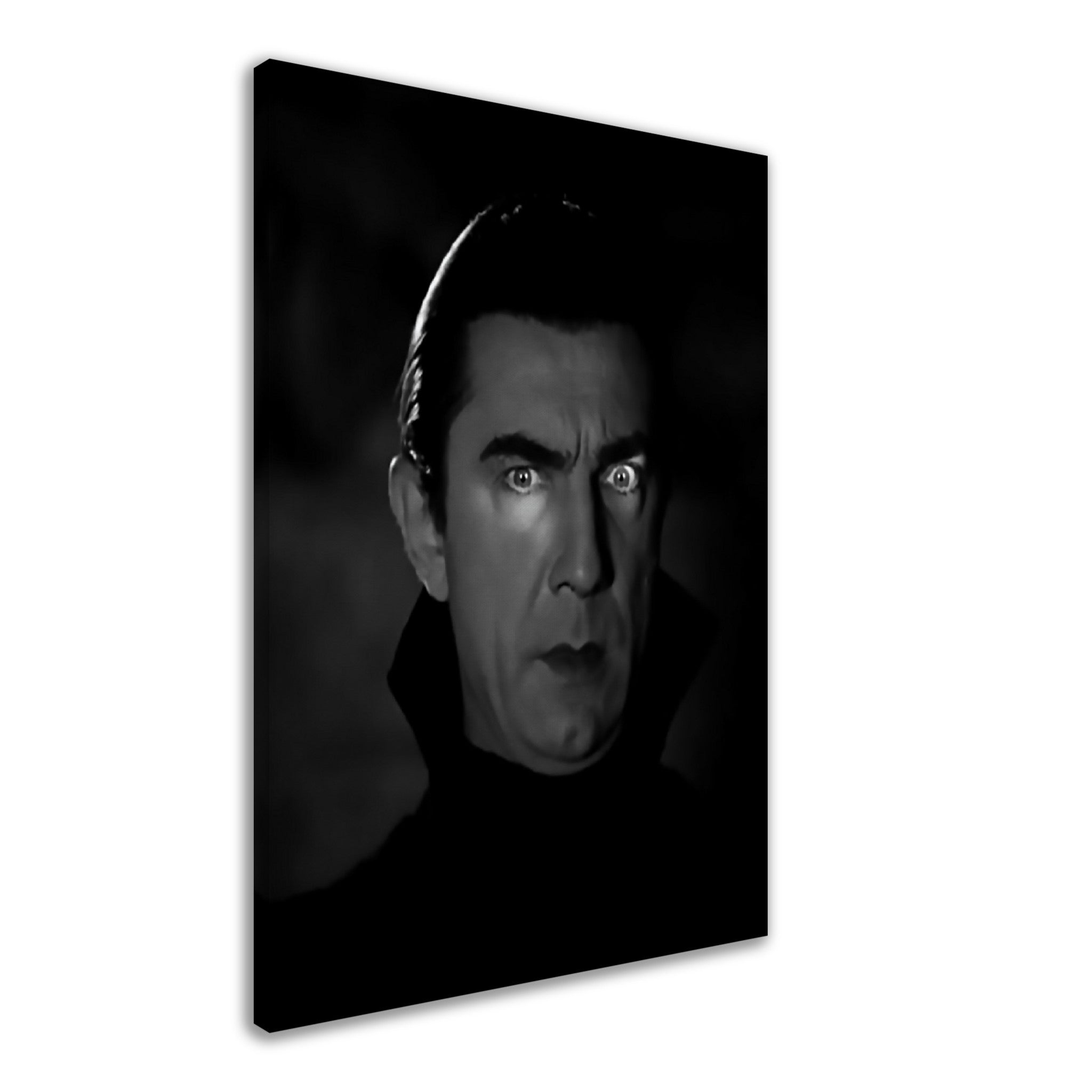 Bela Lugosi Dracula Canvas, Original Dracula Hypnotic Eyes, Vintage Photo, Bela Lugosi Canvas Print, Silver Screen - WallArtPrints4U