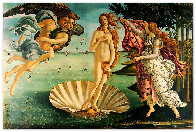 Birth Of Venus Poster, Sandro Botticelli - Birth Of Venus Print - Mid 1480s - WallArtPrints4U