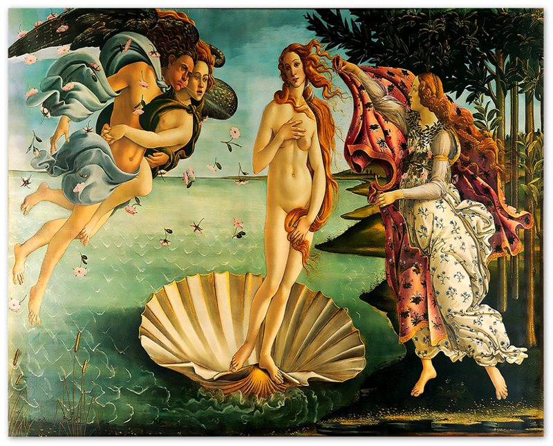 Birth Of Venus Poster, Sandro Botticelli - Birth Of Venus Print - Mid 1480s - WallArtPrints4U