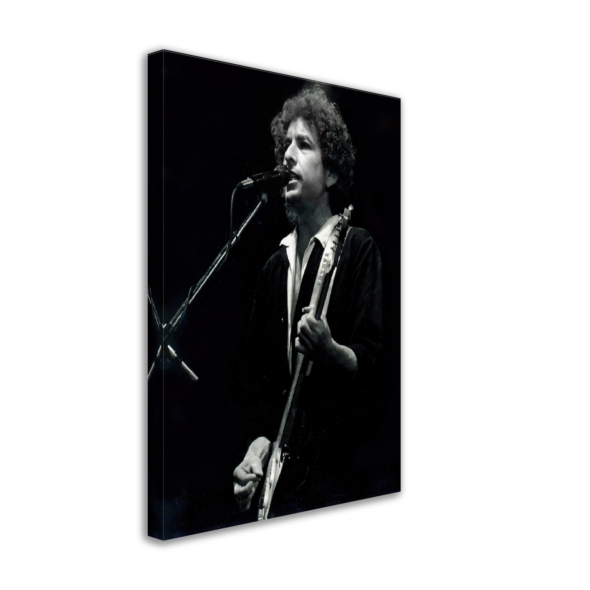 Bob Dylon Canvas Print 1991 Vintage Photo Portrait - Bob Dylon Canvas Print - WallArtPrints4U