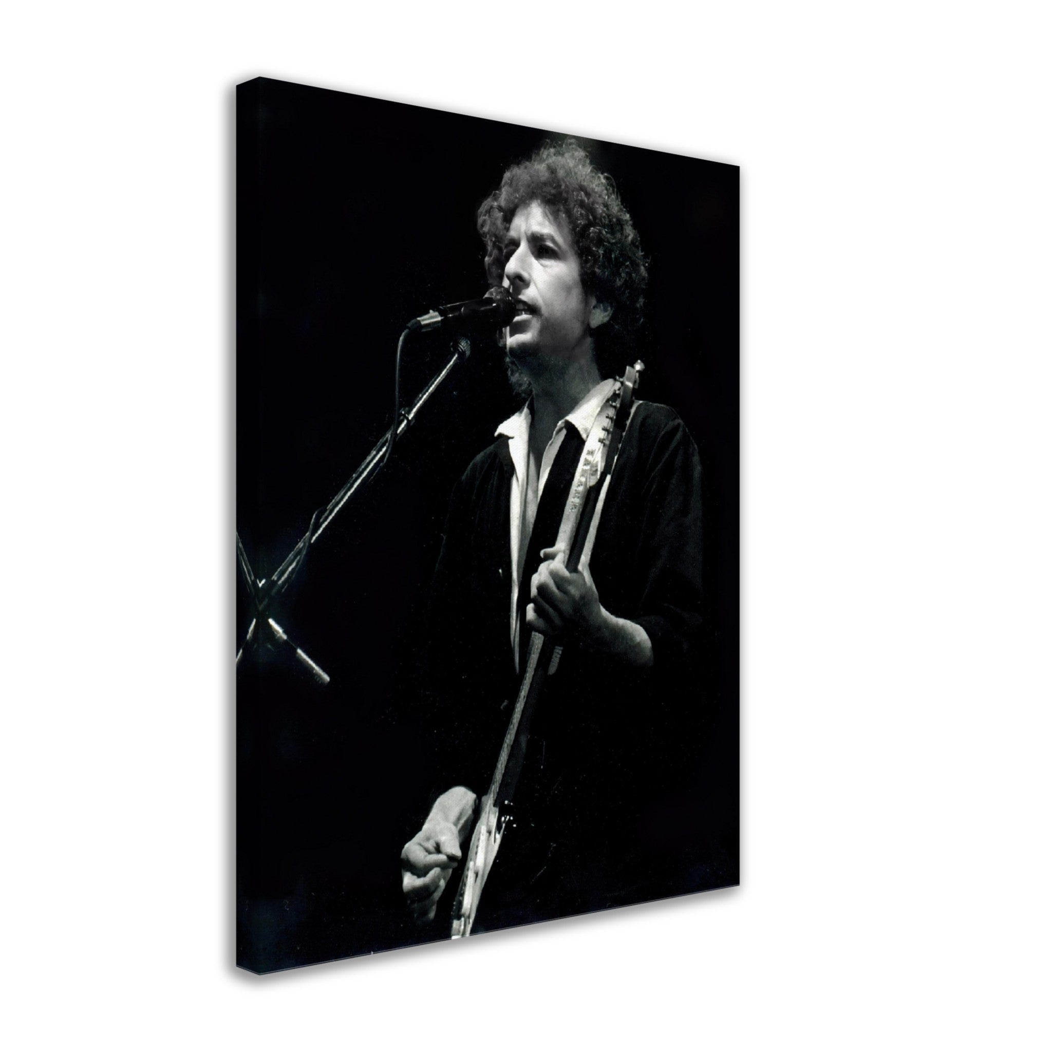Bob Dylon Canvas Print 1991 Vintage Photo Portrait - Bob Dylon Canvas Print - WallArtPrints4U