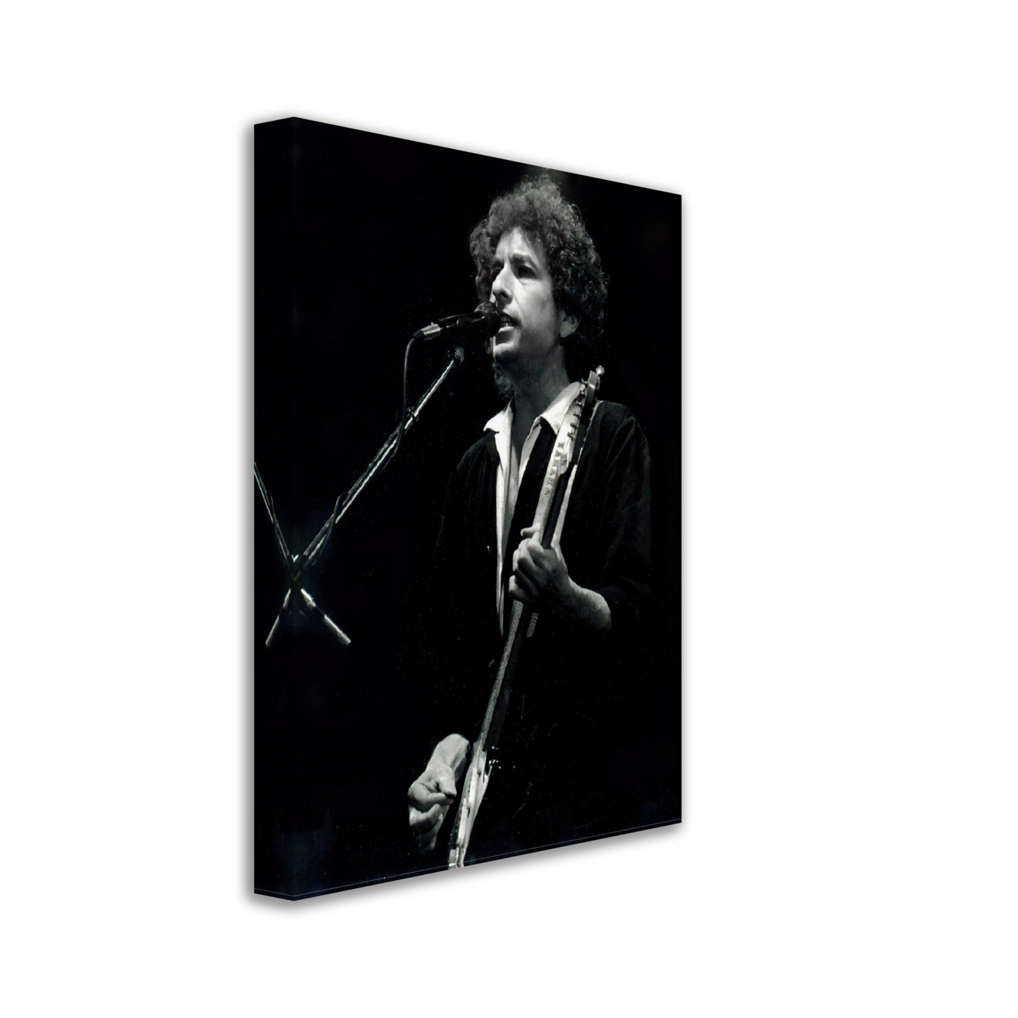 Bob Dylon Canvas Print 1991 Vintage Photo Portrait - Bob Dylon Canvas Print - WallArtPrints4U