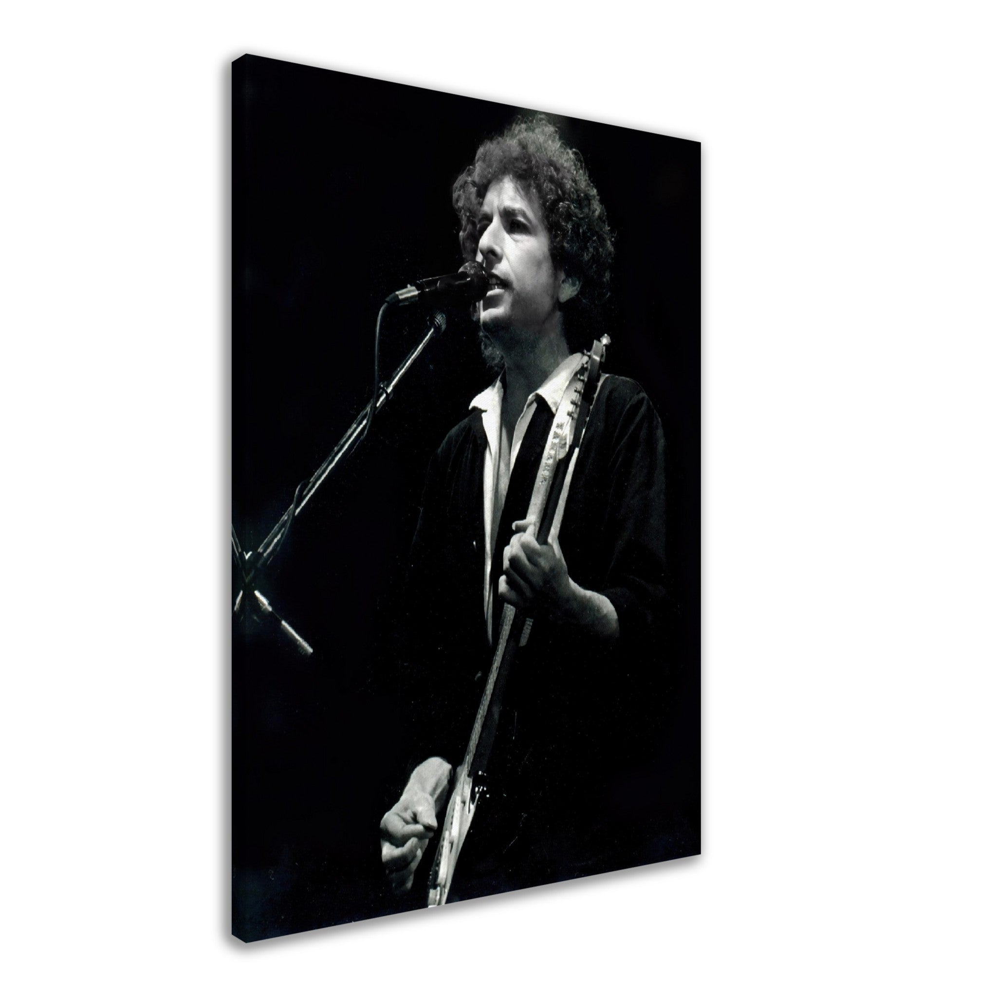 Bob Dylon Canvas Print 1991 Vintage Photo Portrait - Bob Dylon Canvas Print - WallArtPrints4U