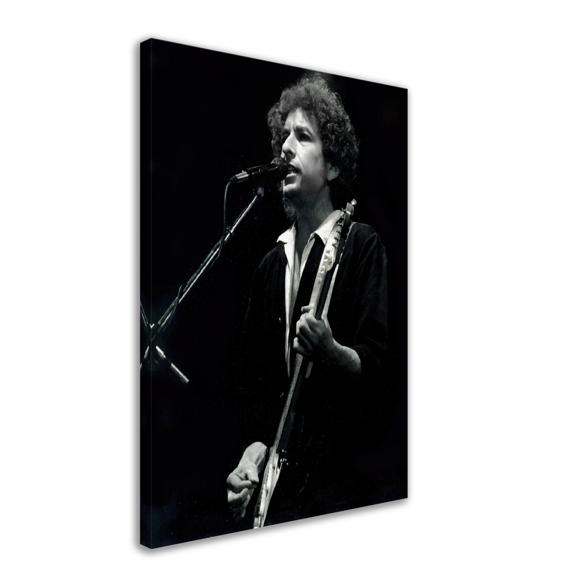 Bob Dylon Canvas Print 1991 Vintage Photo Portrait - Bob Dylon Canvas Print - WallArtPrints4U