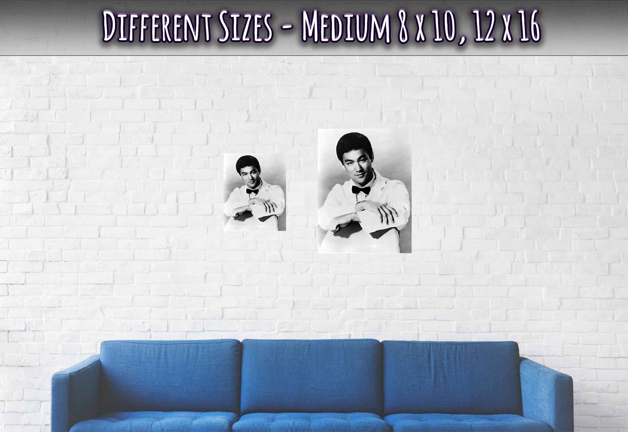 Bruce Lee As Kato Poster Vintage Photo Portrait - Bruce Lee Print 1967 - WallArtPrints4U