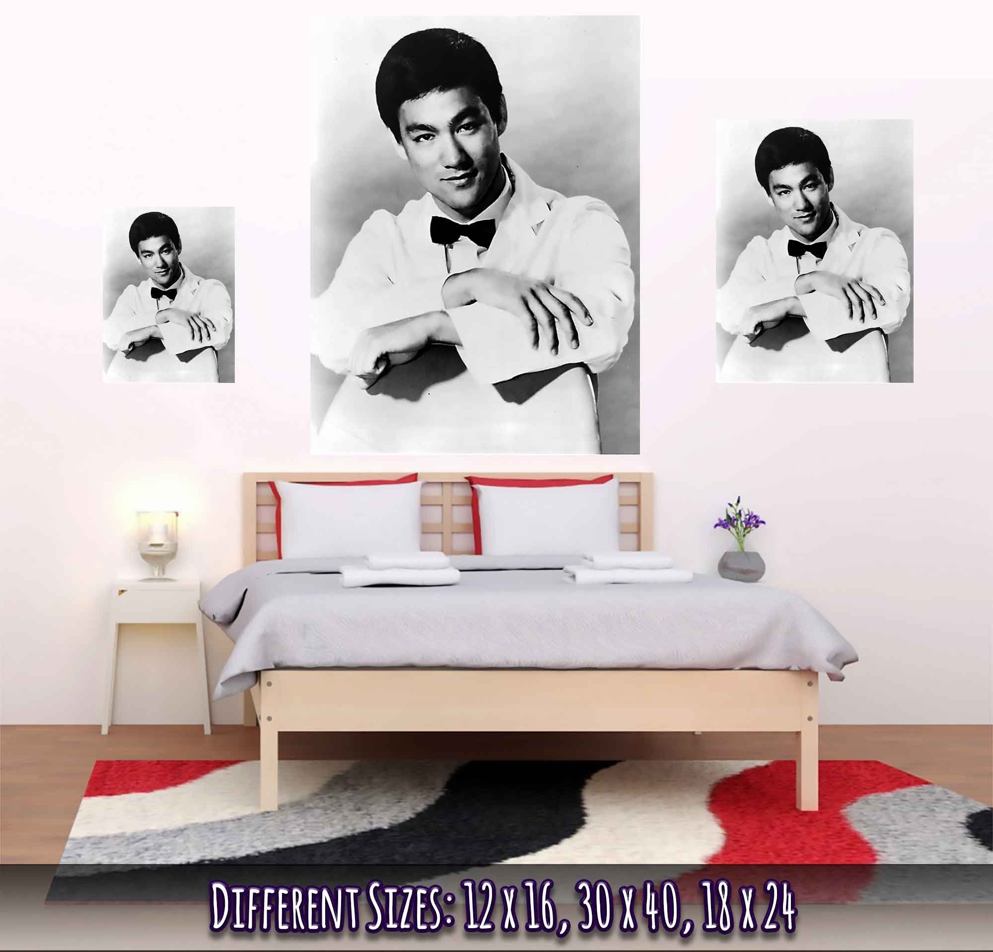 Bruce Lee As Kato Poster Vintage Photo Portrait - Bruce Lee Print 1967 - WallArtPrints4U