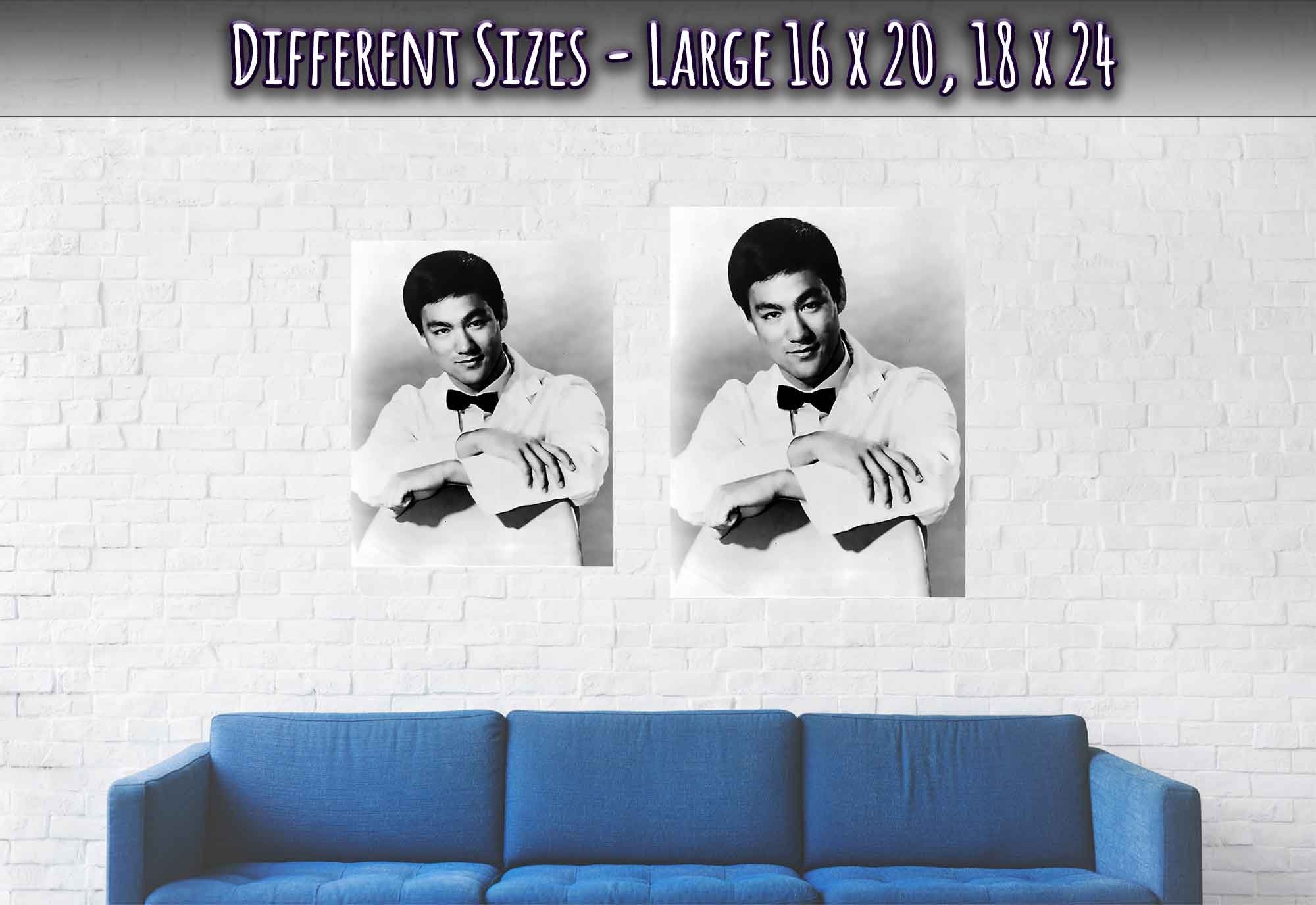 Bruce Lee As Kato Poster Vintage Photo Portrait - Bruce Lee Print 1967 - WallArtPrints4U
